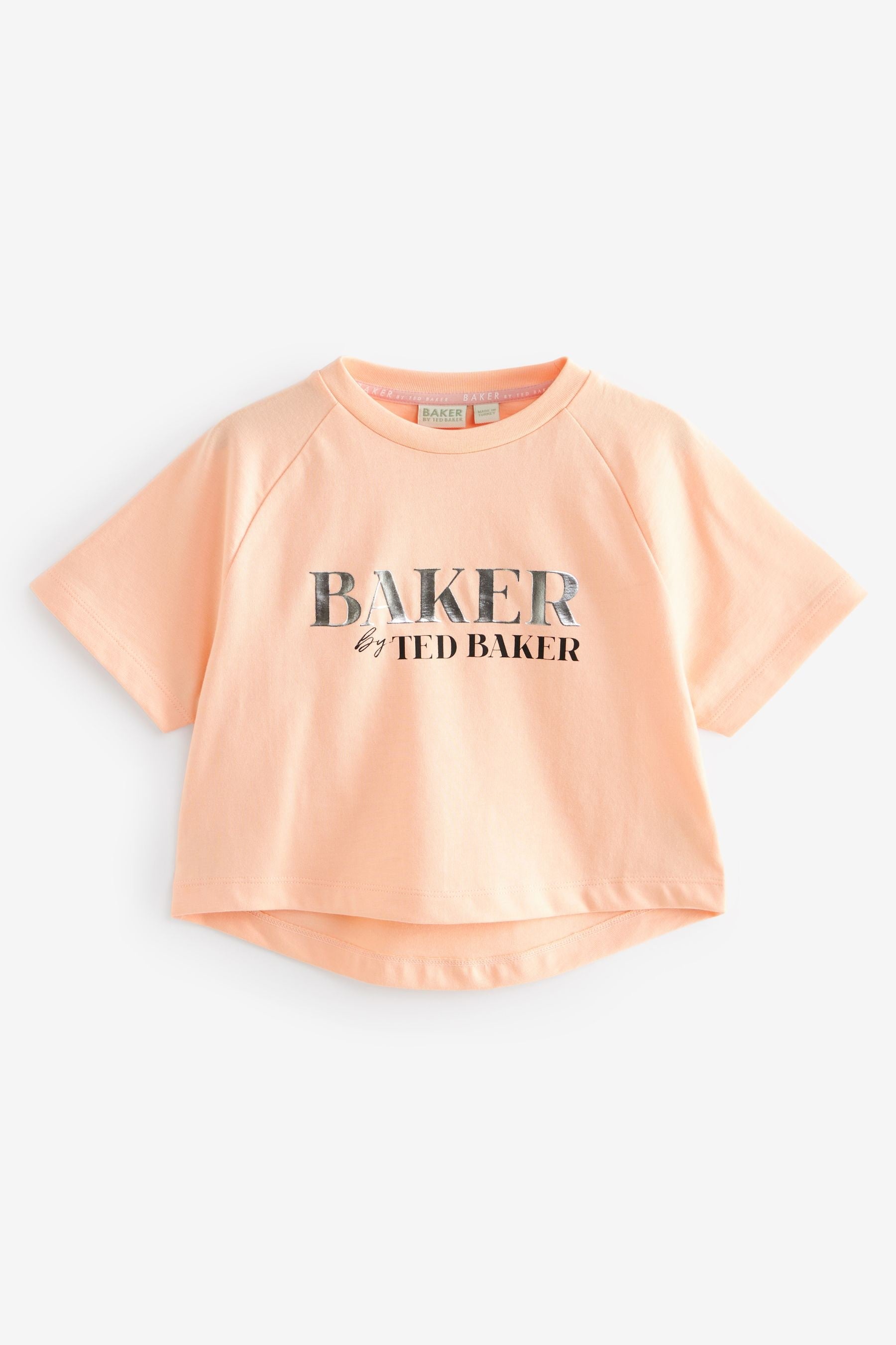 Baker by Ted Baker Multi Graphic Boxy Crop T-Shirts 3 Pack