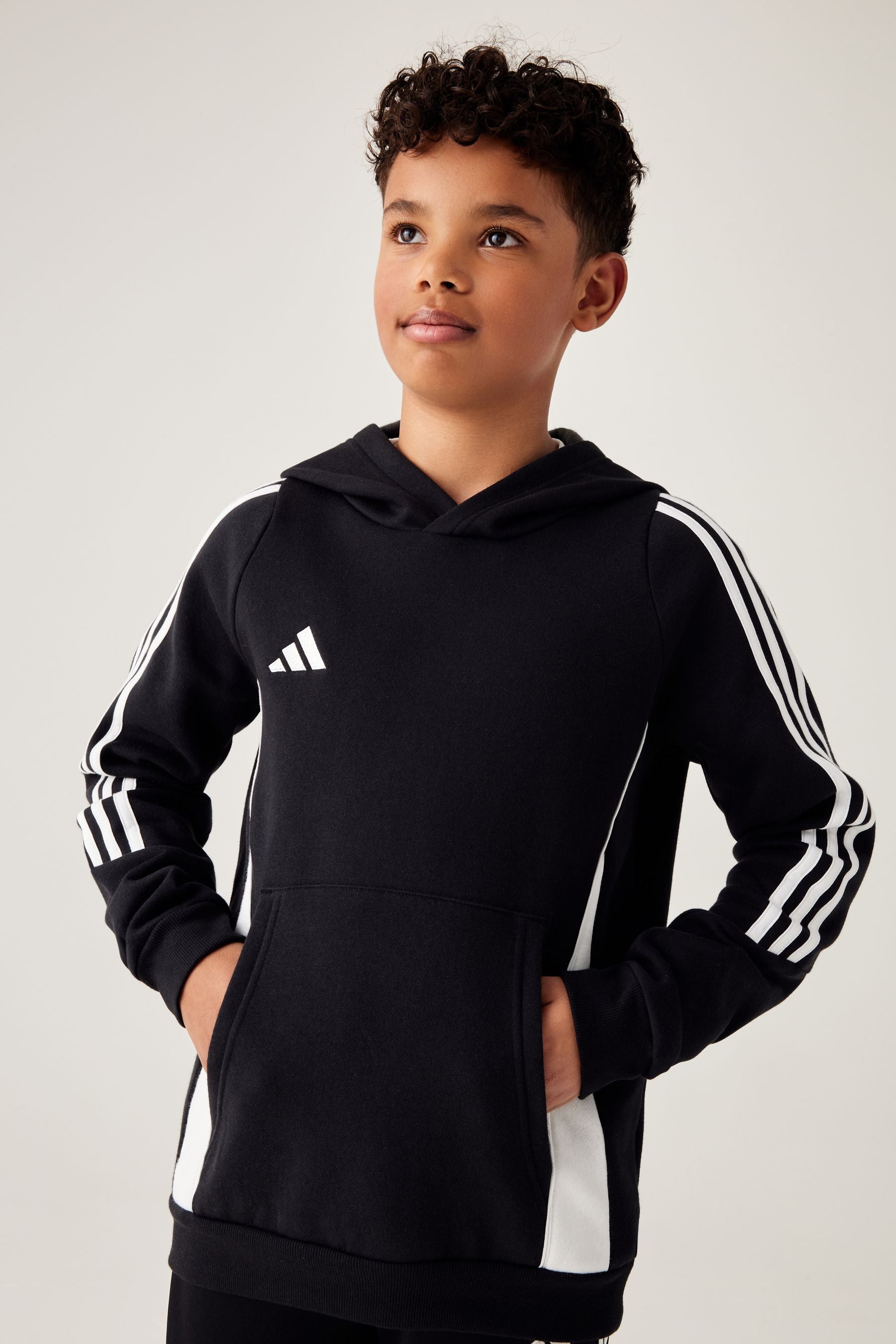 adidas Black/White Tiro 24 Sweat Hoodie