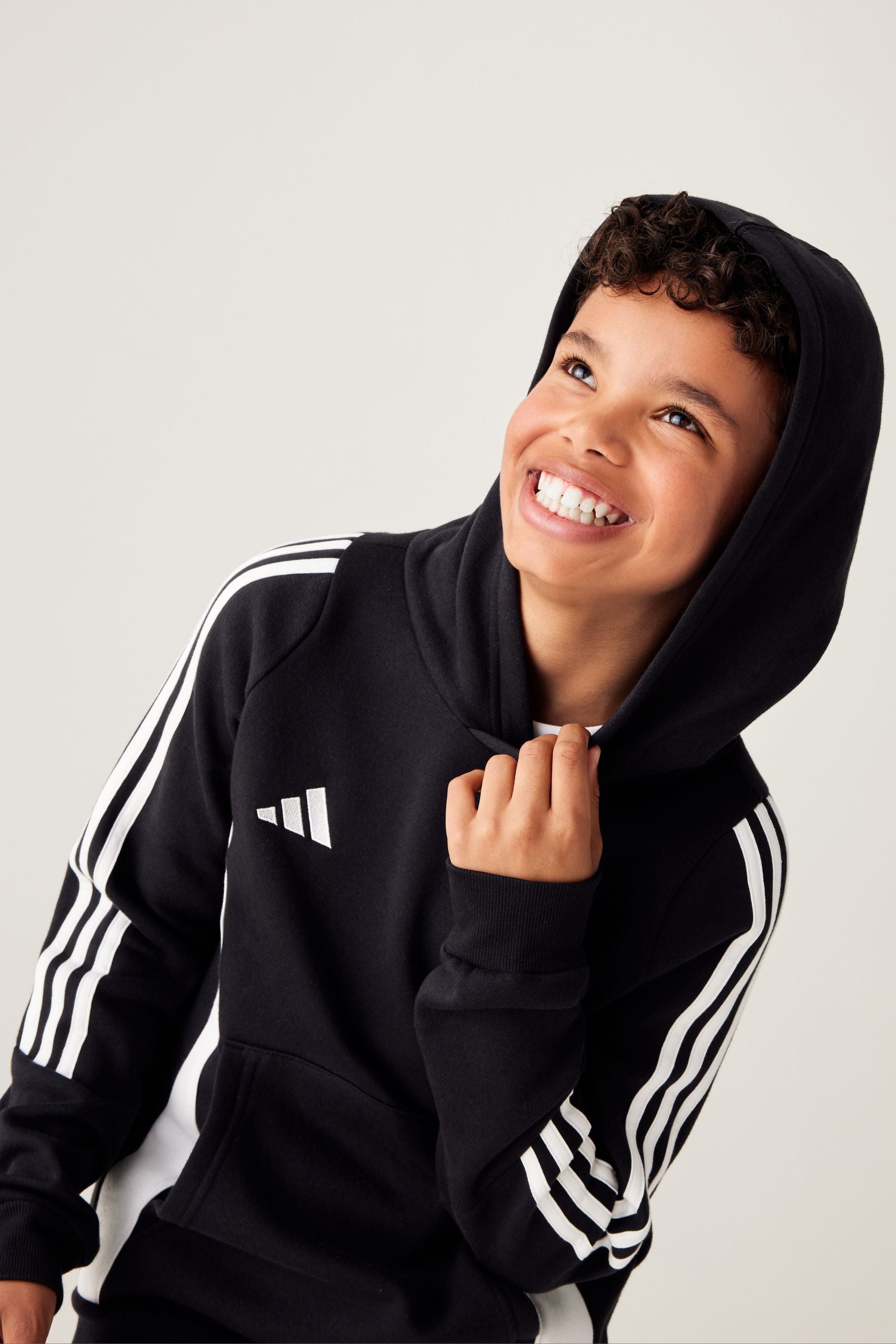 adidas Black/White Tiro 24 Sweat Hoodie