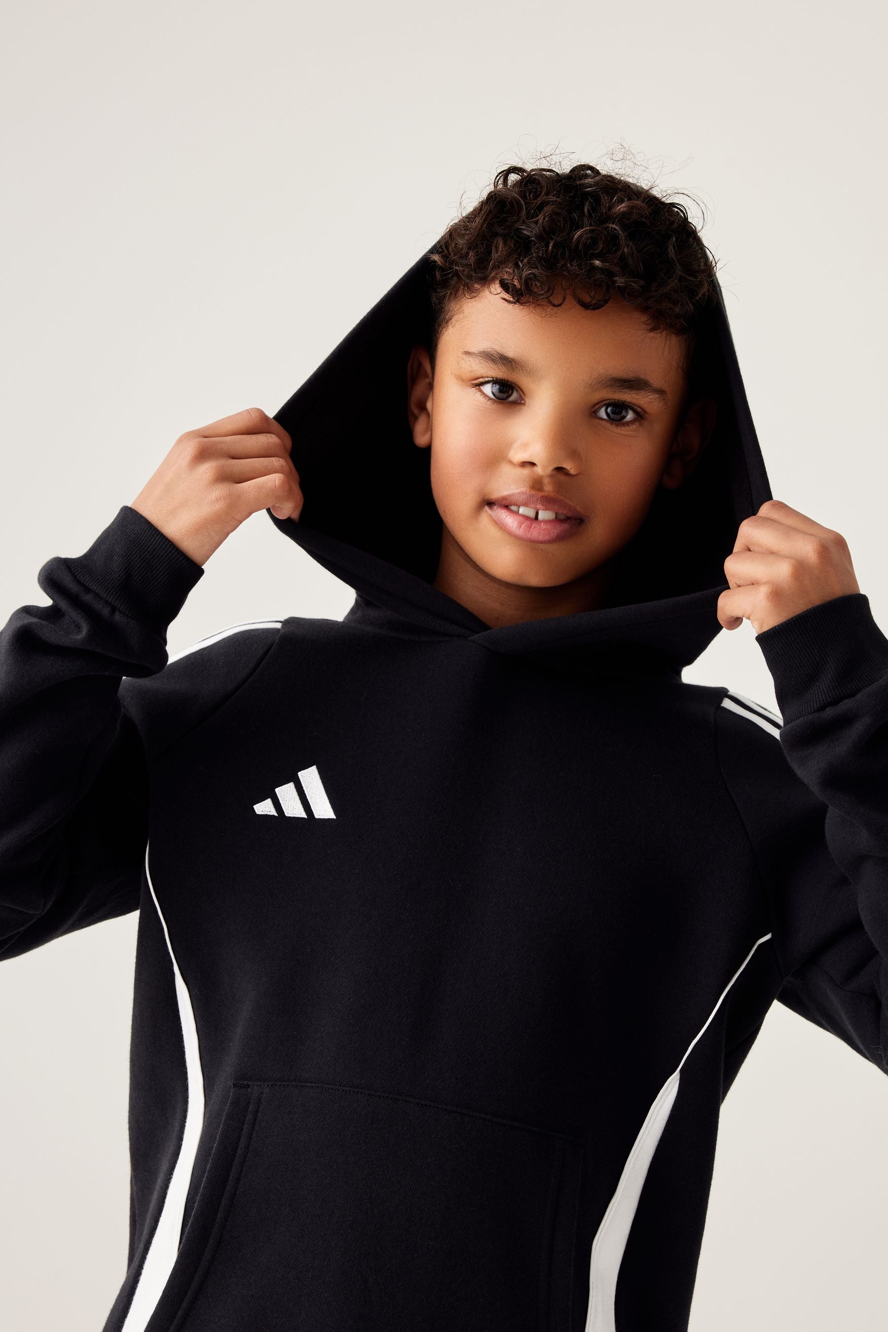 adidas Black/White Tiro 24 Sweat Hoodie