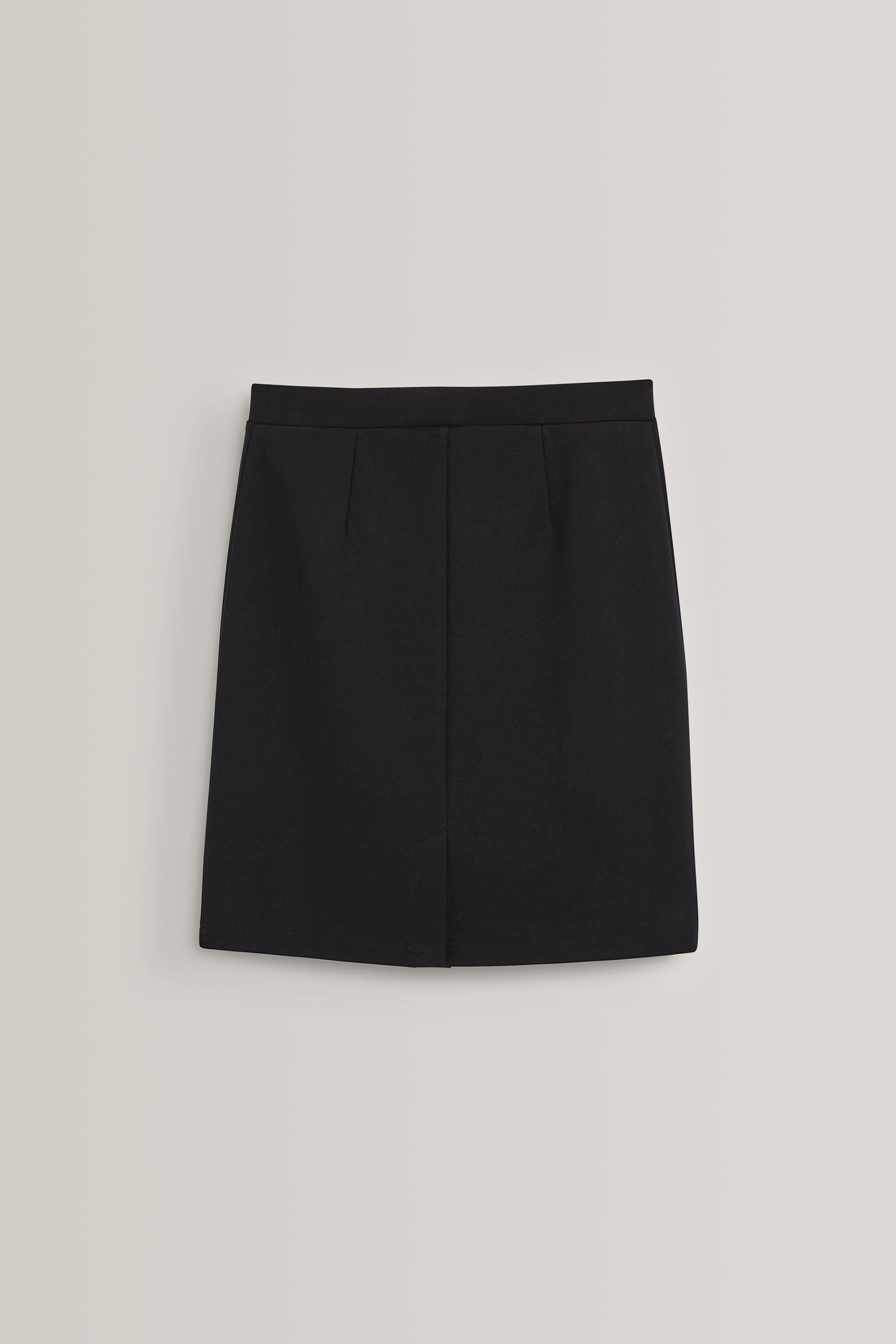 Black Senior Jersey Stretch Pull-On School Pencil Skirt (9-18yrs)