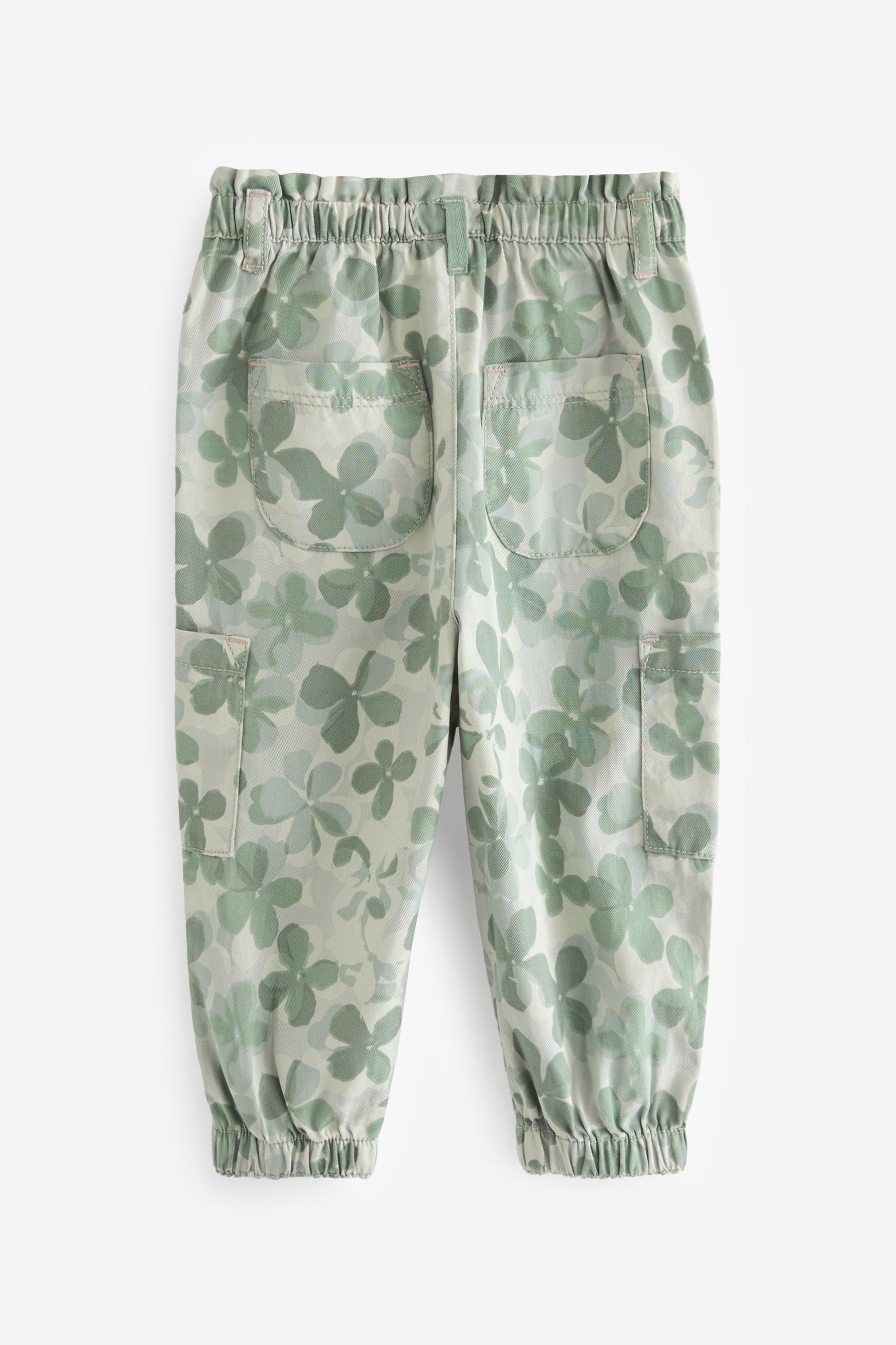 Mint Green Cargo Trousers (3mths-7yrs)