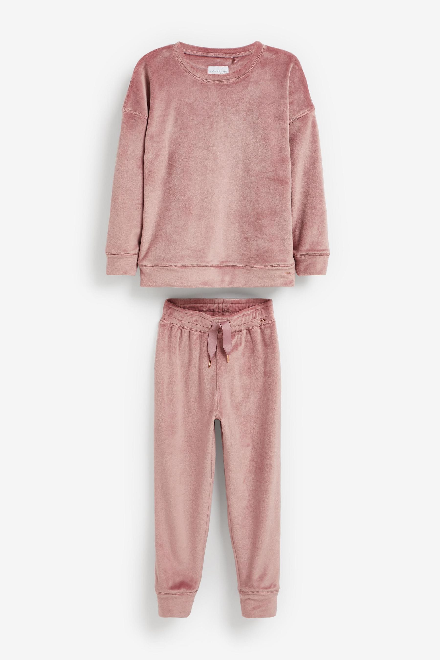 Pink Velour Lounge Set (3-16yrs)