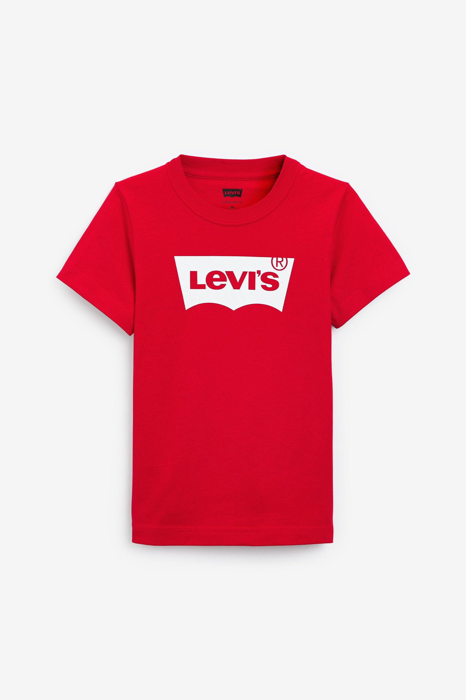 Levi's® Red Batwing Short Sleeve 100% Cotton T-Shirt