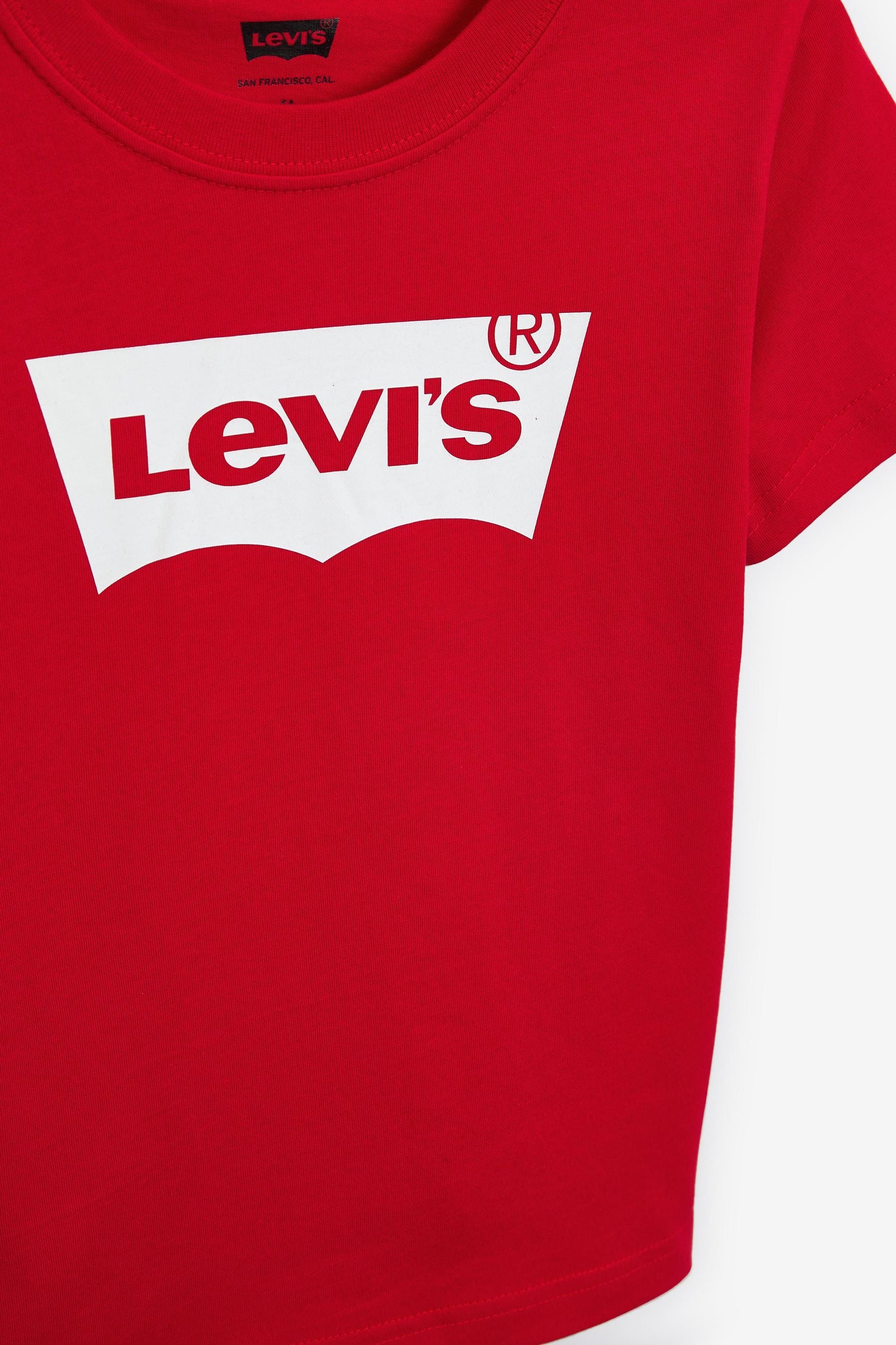 Levi's® Red Batwing Short Sleeve 100% Cotton T-Shirt