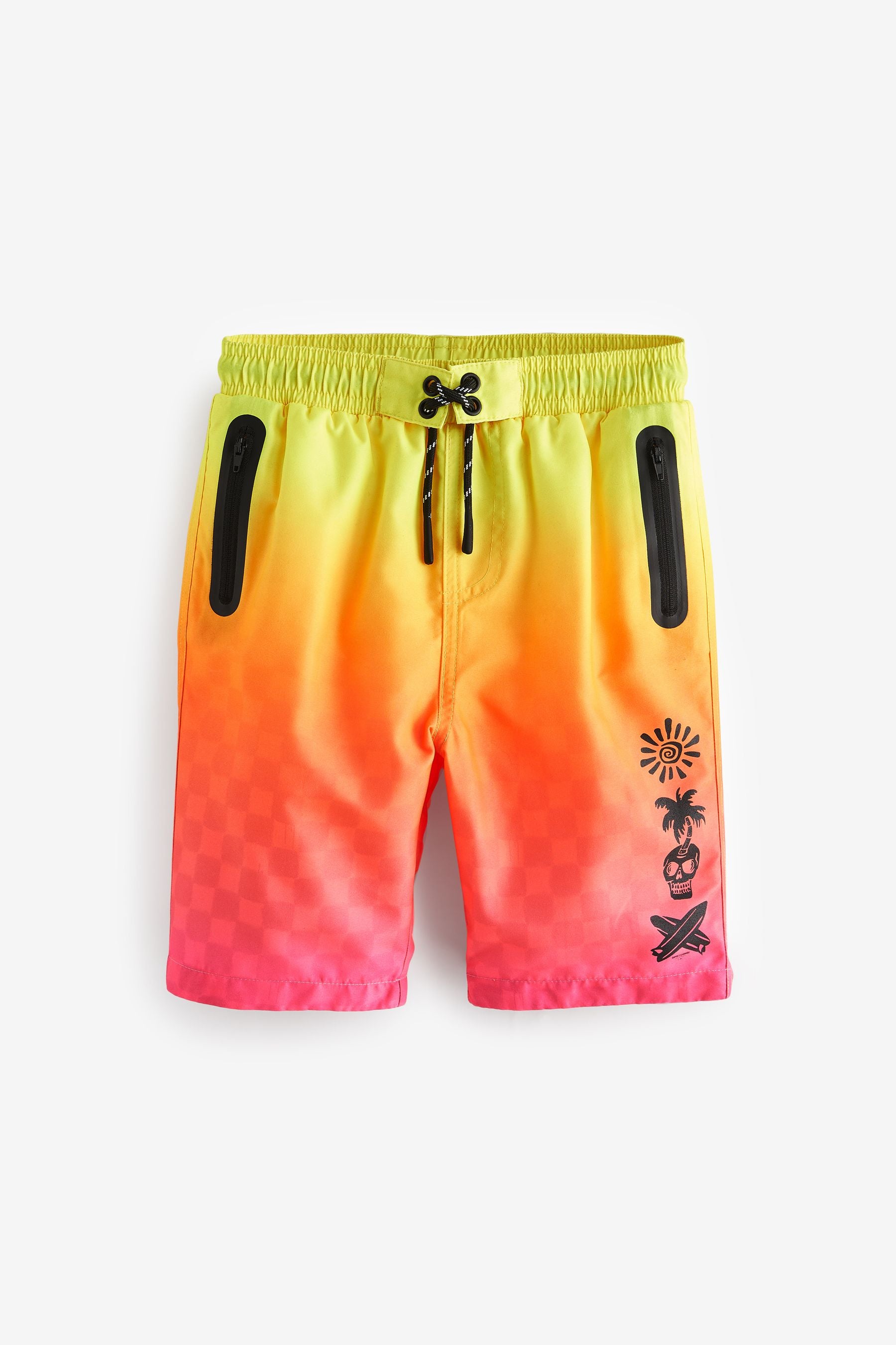 Yellow Board Swim Shorts (3-16yrs)