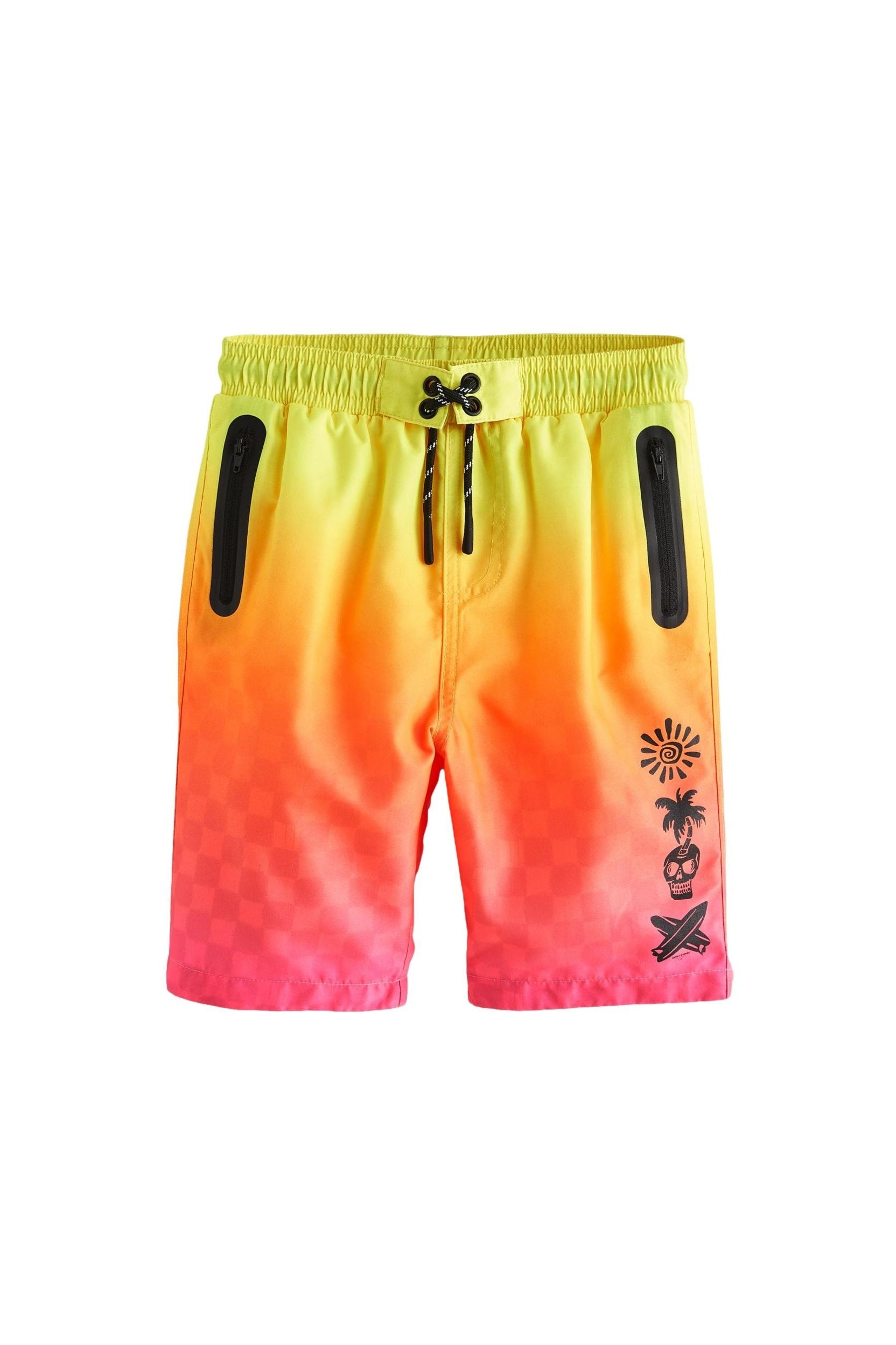 Yellow Board Swim Shorts (3-16yrs)