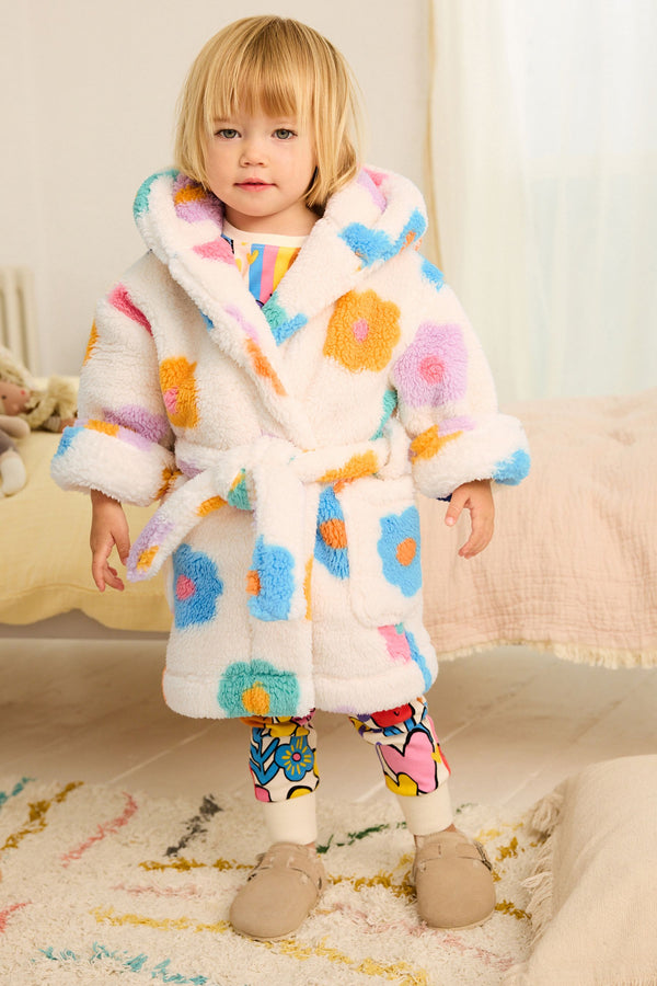 Floral Print Dressing Gown (9mths-8yrs)