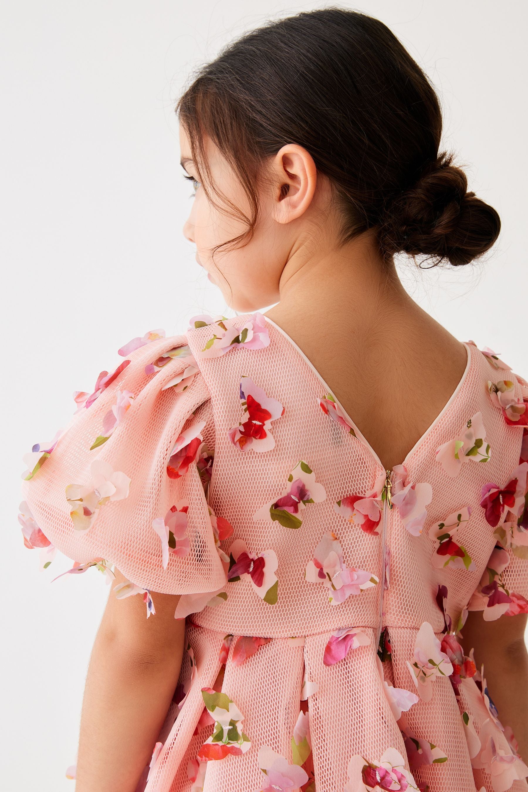 Baker by Ted Baker Pink 3D Butterfly Dress