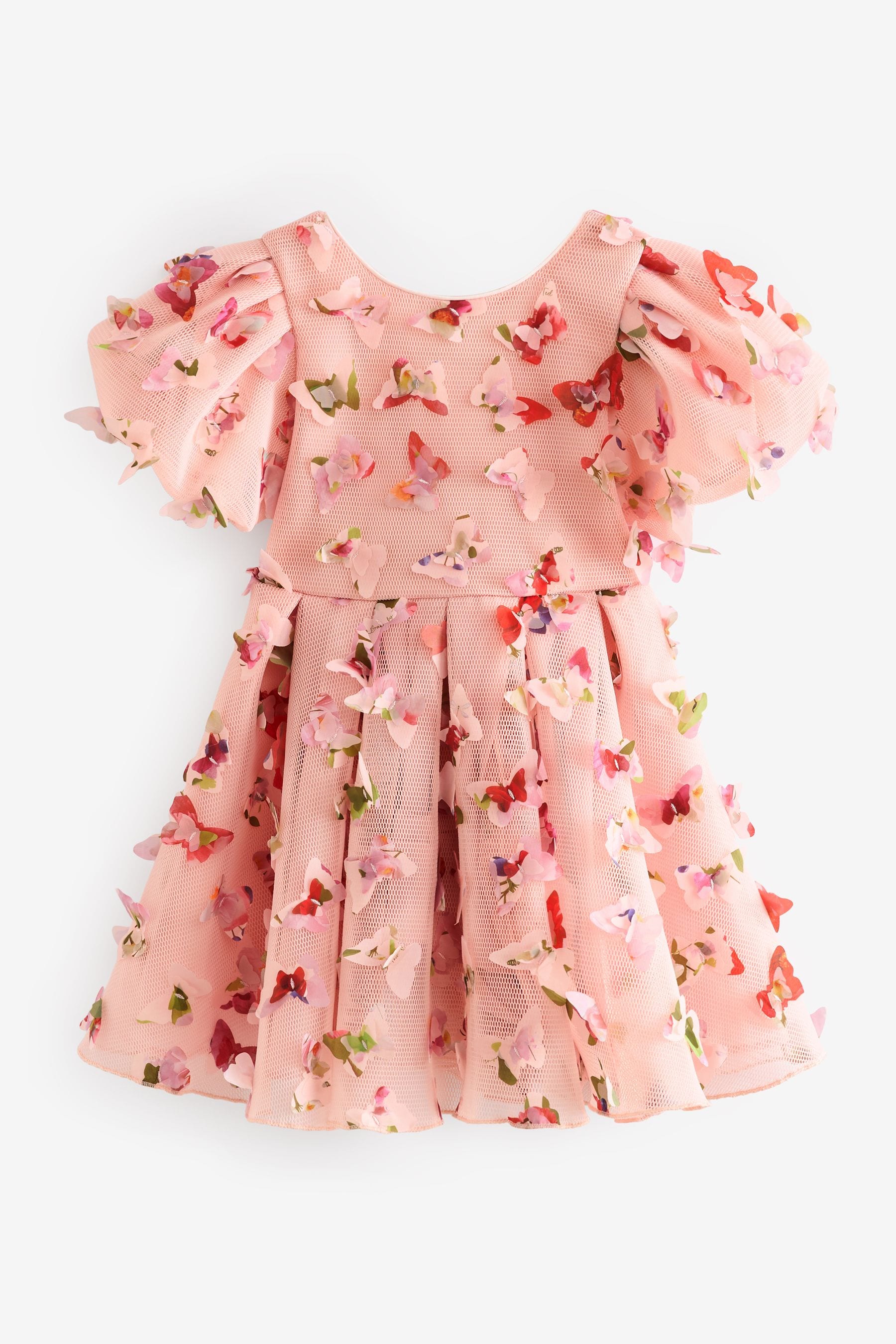 Baker by Ted Baker Pink 3D Butterfly Dress