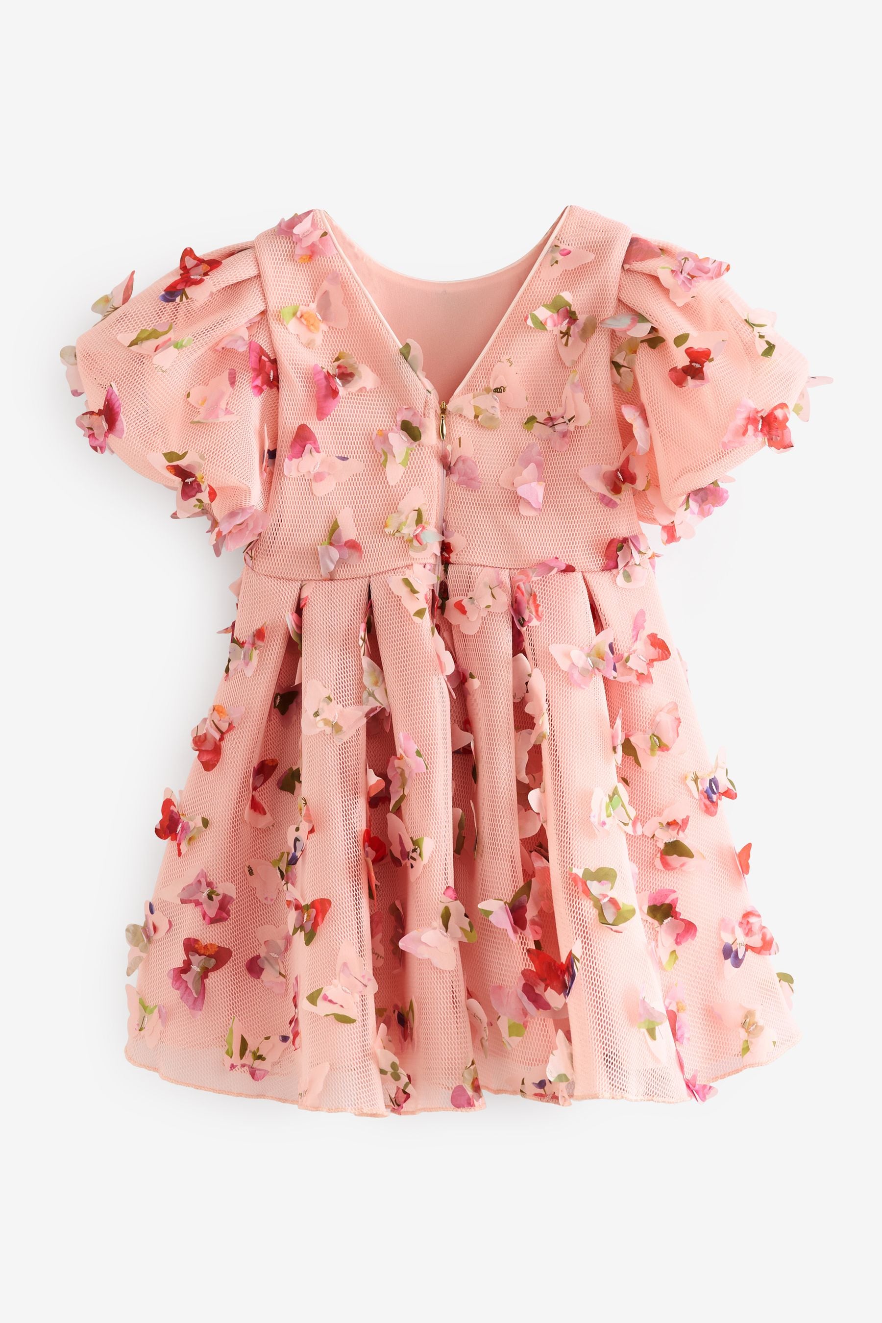 Baker by Ted Baker Pink 3D Butterfly Dress