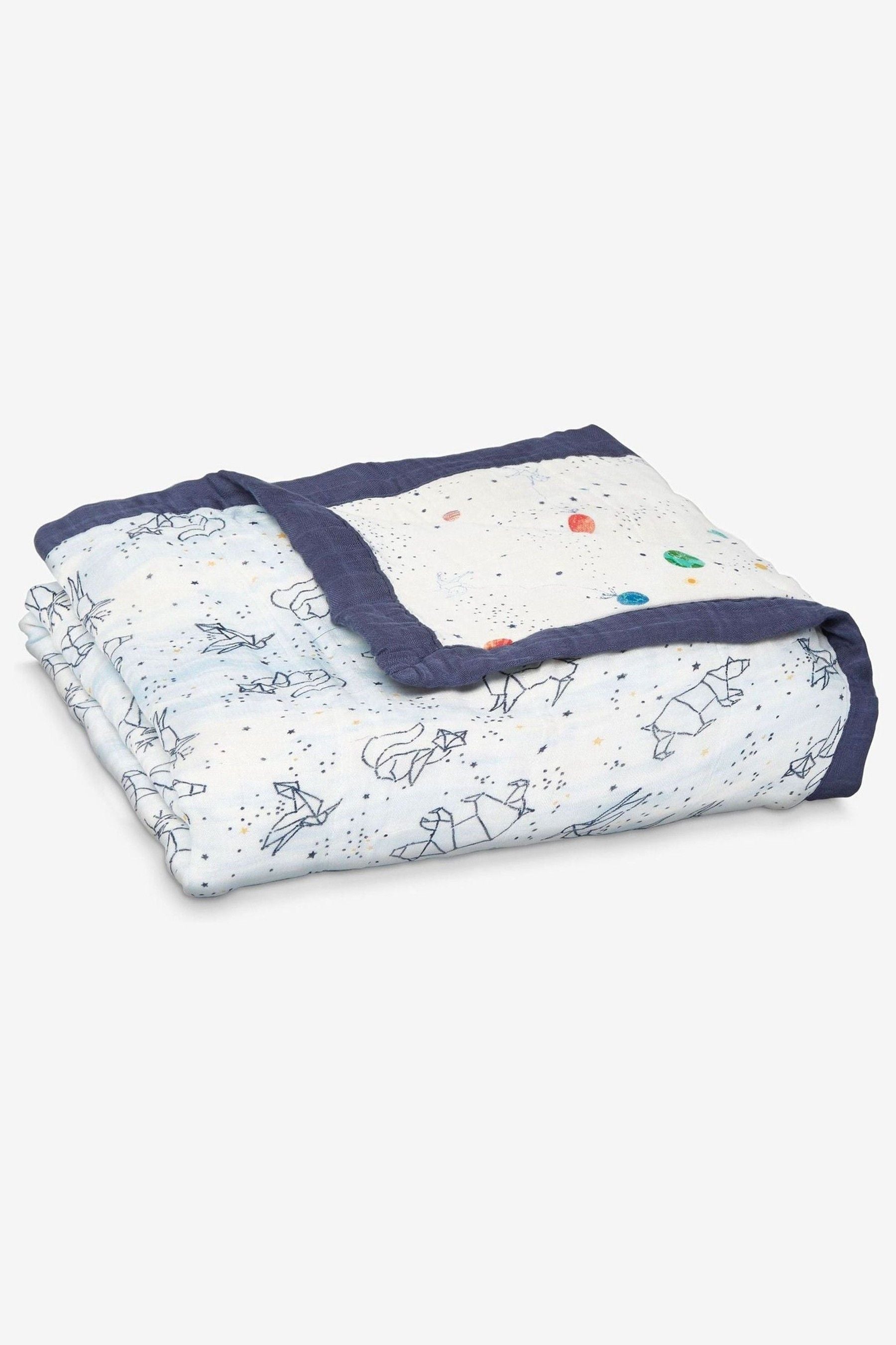 aden + anais White Dream Silky Soft Muslin Stargaze Blanket