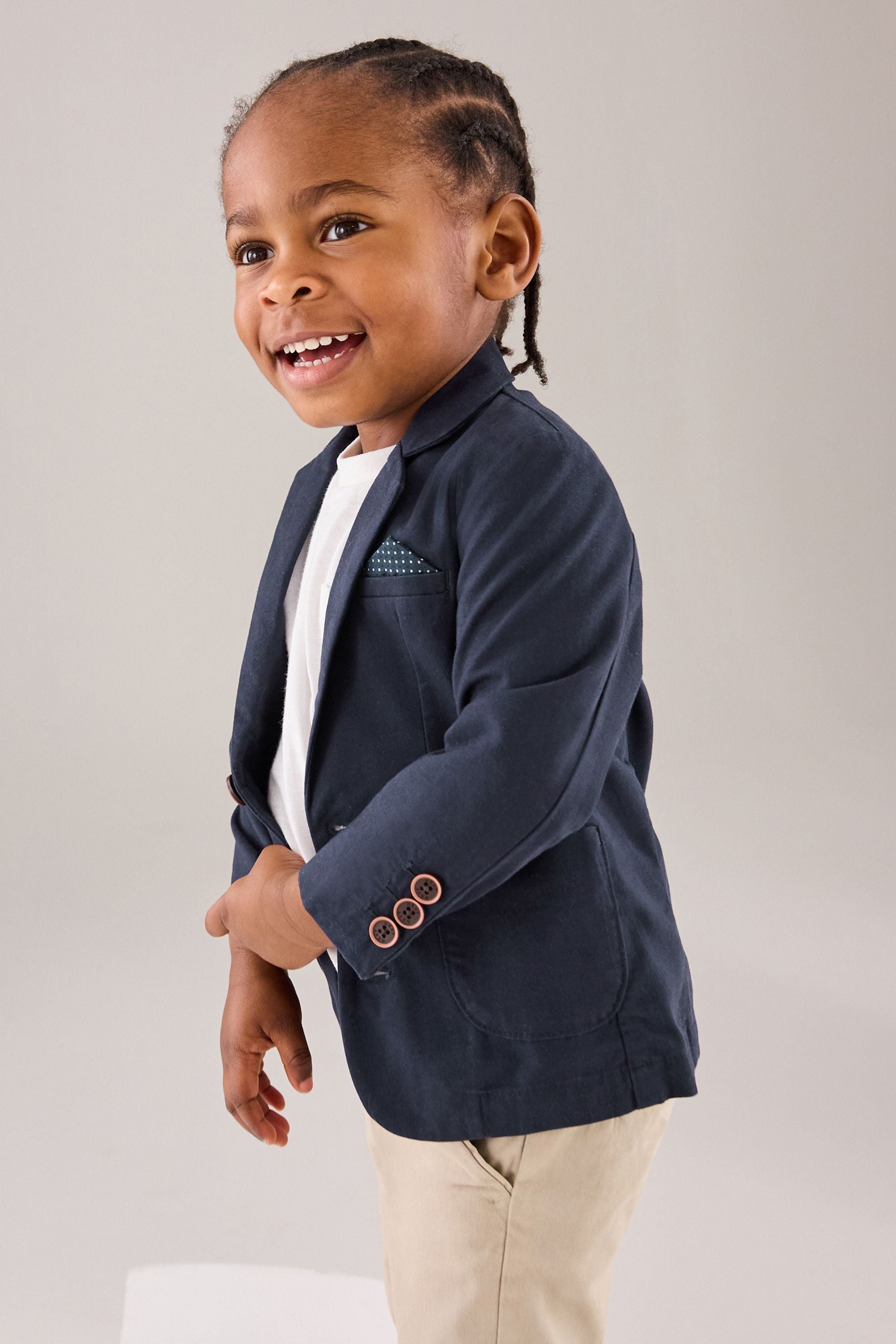 Navy Blazer (3mths-9yrs)