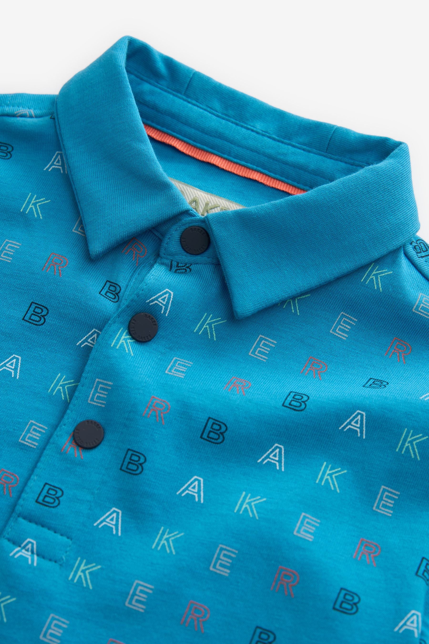 Baker by Ted Baker All Over Printed Polo Shirt