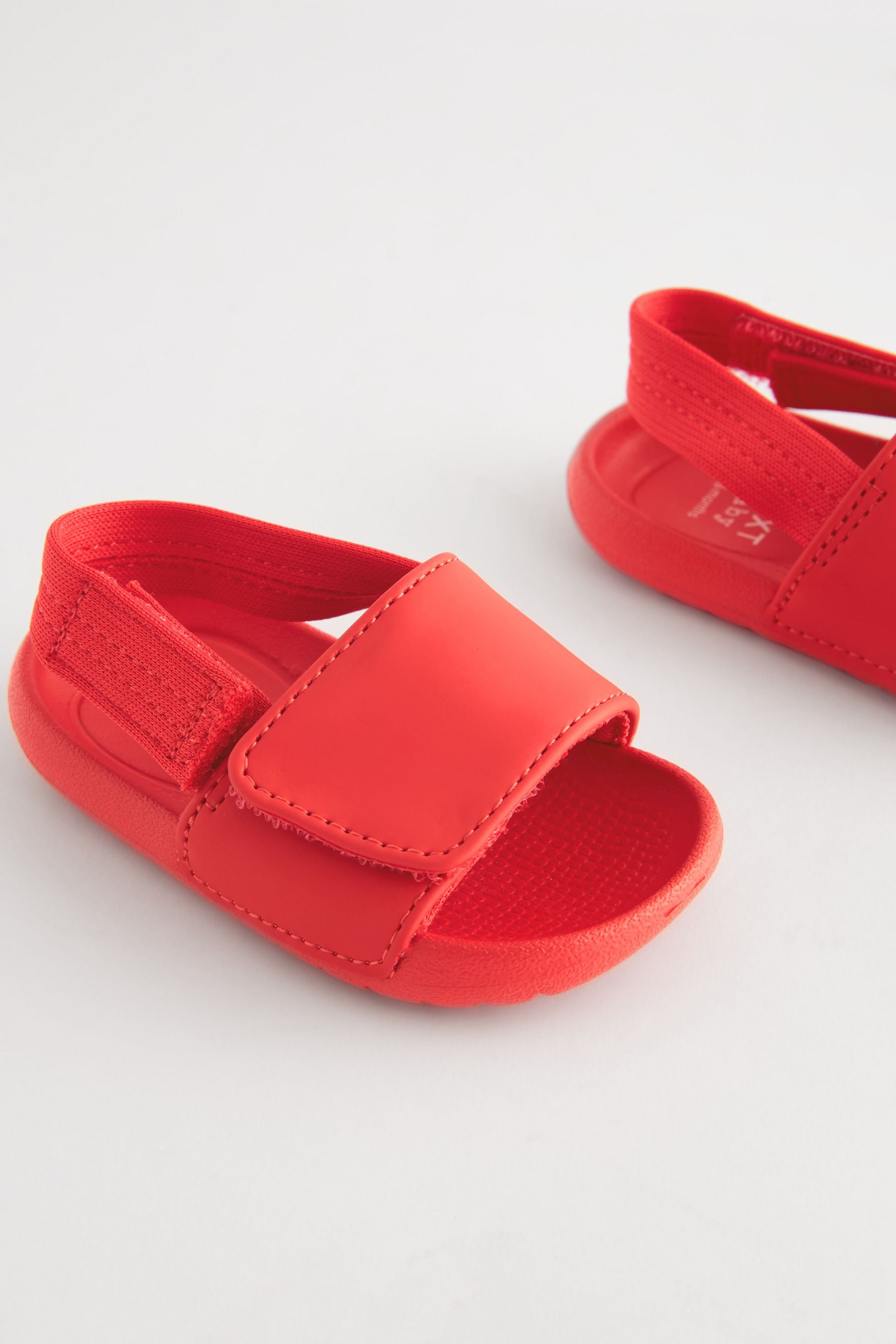 Red Baby Slider Sandals (0-24mths)