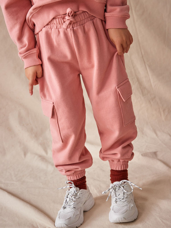 Pink Cargo Utility Joggers (3-16yrs)