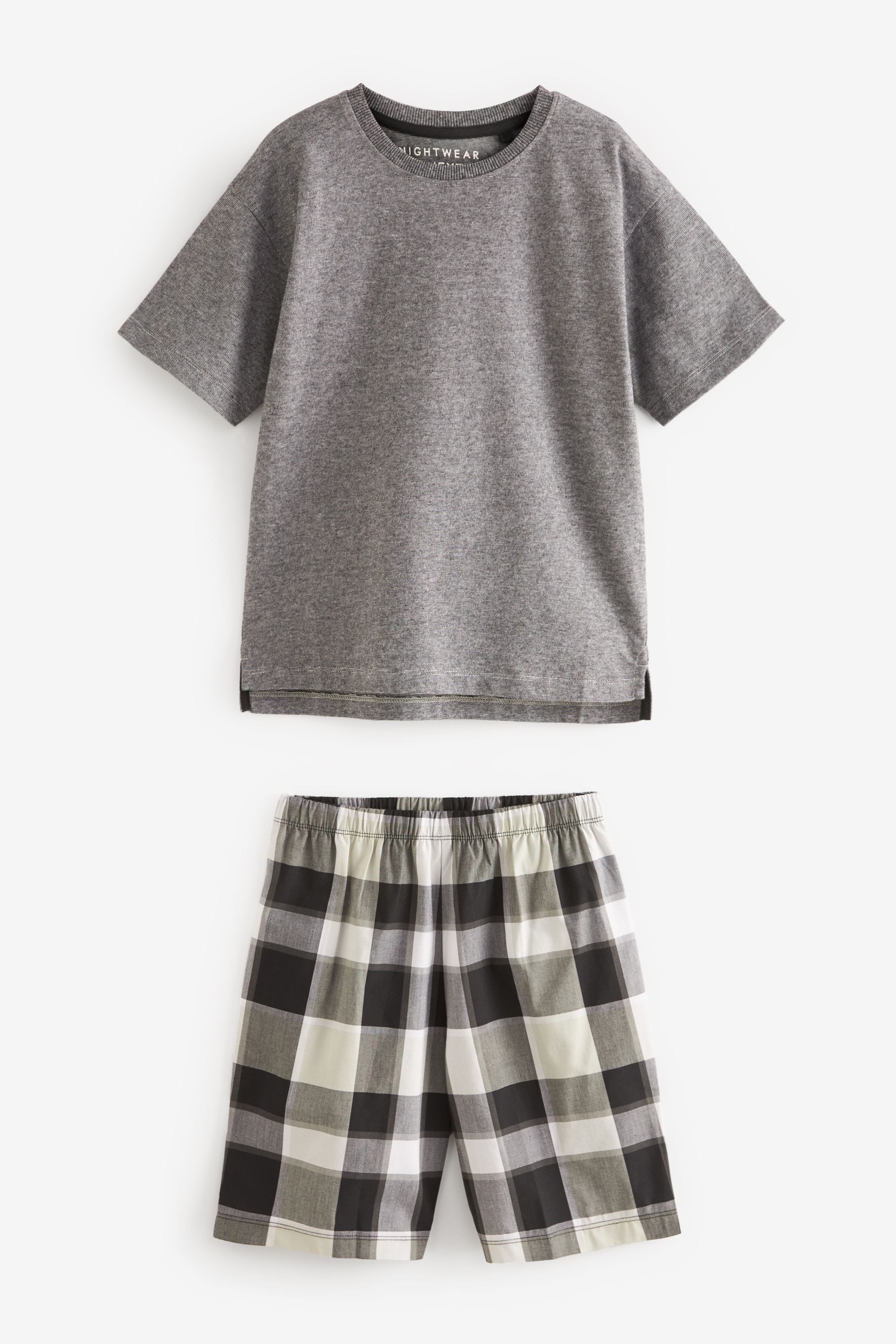 Monochrome 2 Pack Check Woven Bottoms (1.5-16yrs)