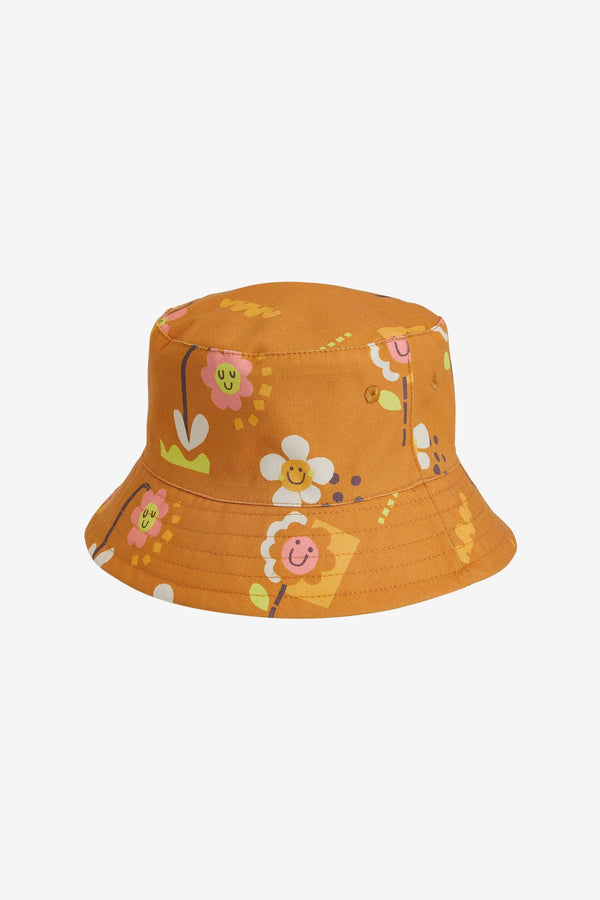 Rust Floral Bucket Hat (1-16yrs)