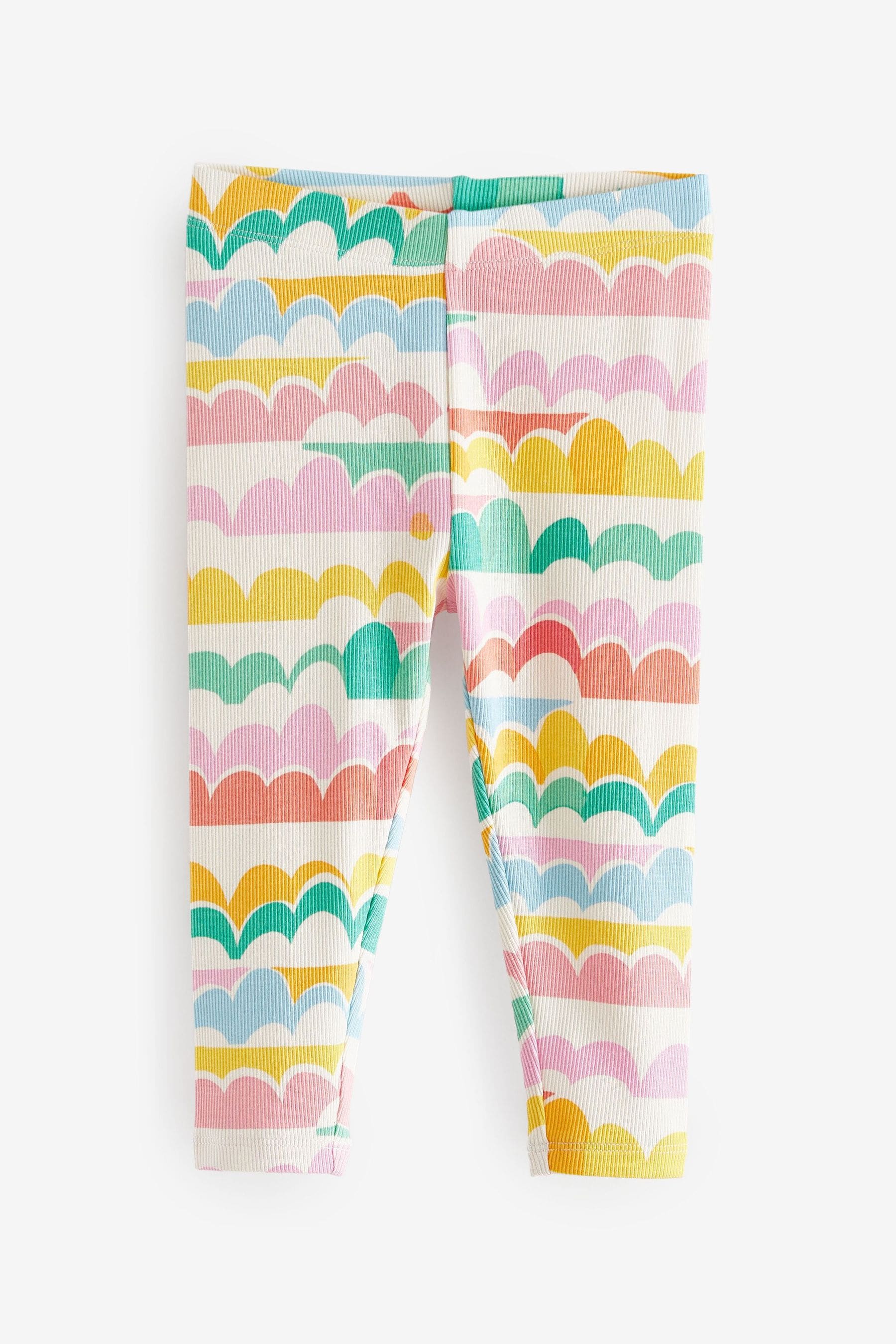 Rainbow Rib Jersey Leggings (3mths-7yrs)