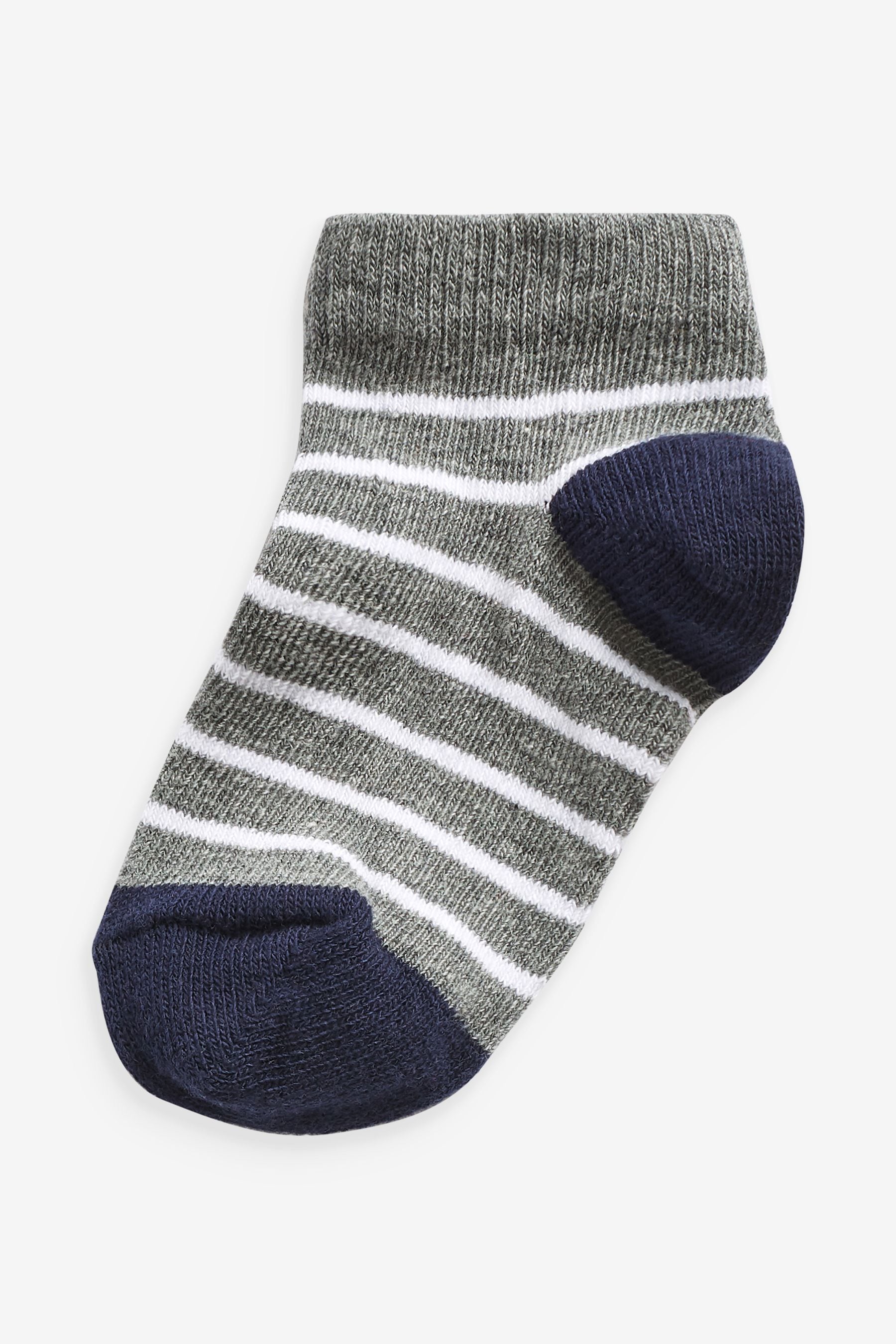 Blue Cotton Rich Trainer Socks 7 Pack