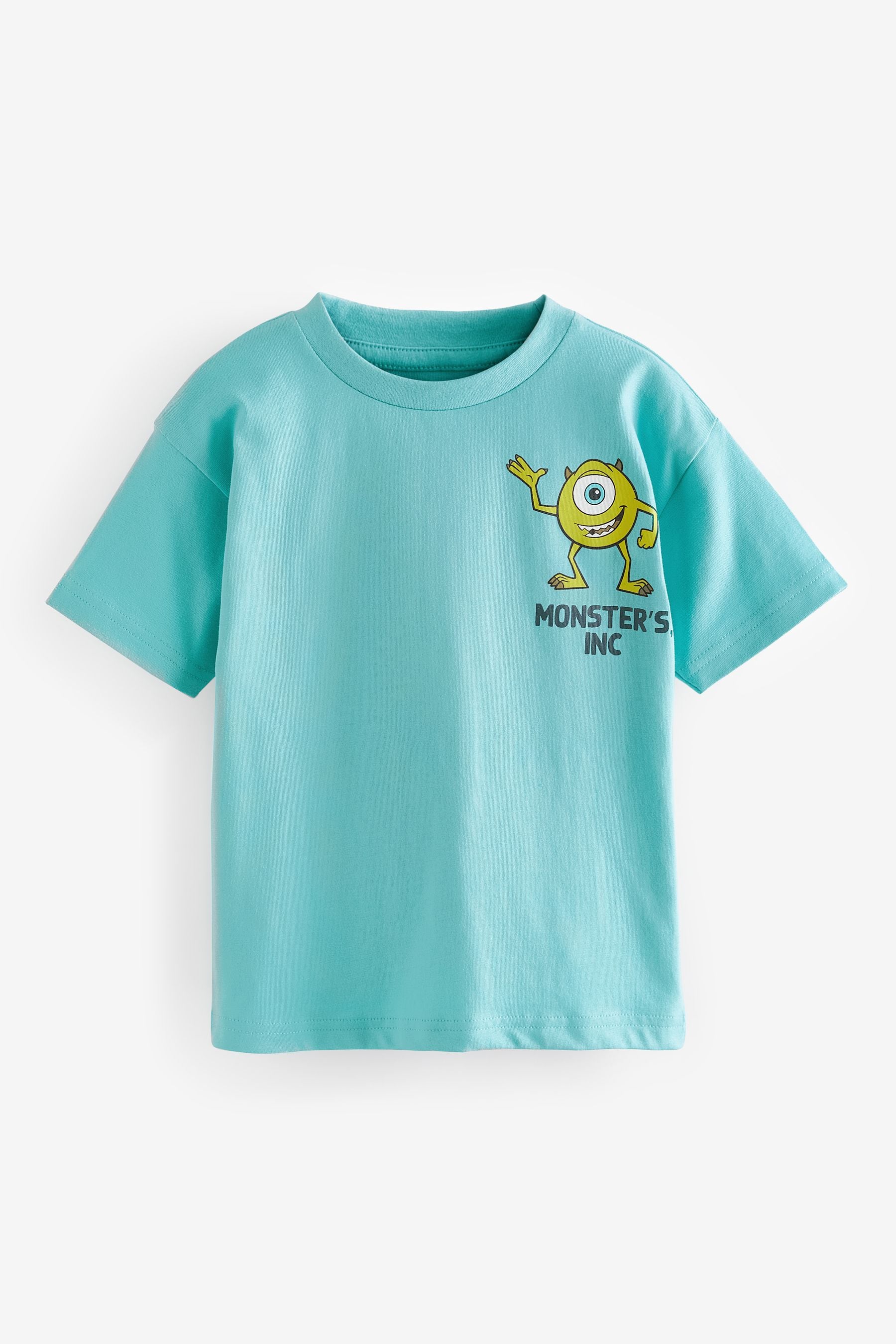 Blue Disney Pixar Monsters Inc Short Sleeve T-Shirt (3mths-8yrs)