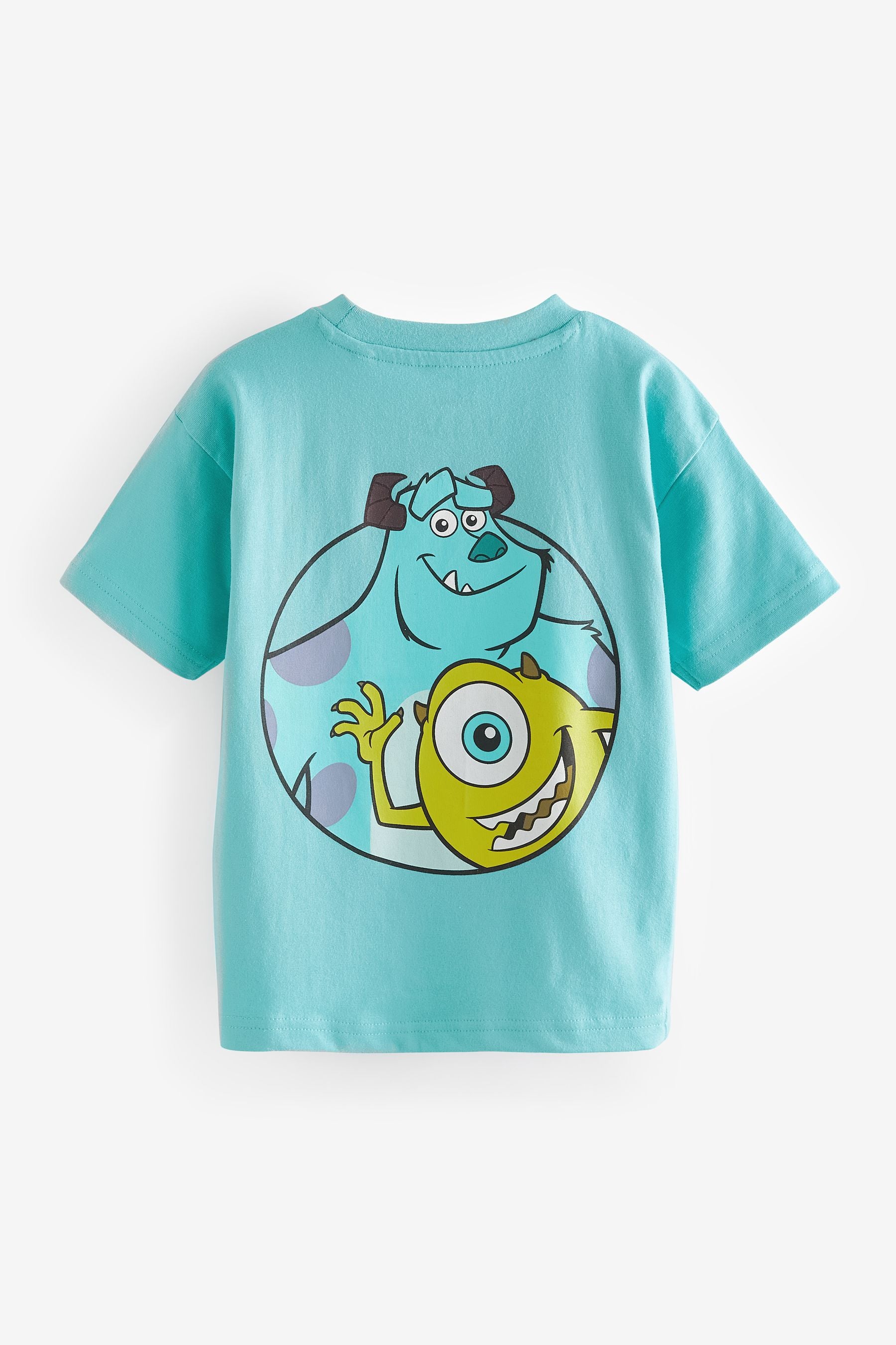 Blue Disney Pixar Monsters Inc Short Sleeve T-Shirt (3mths-8yrs)