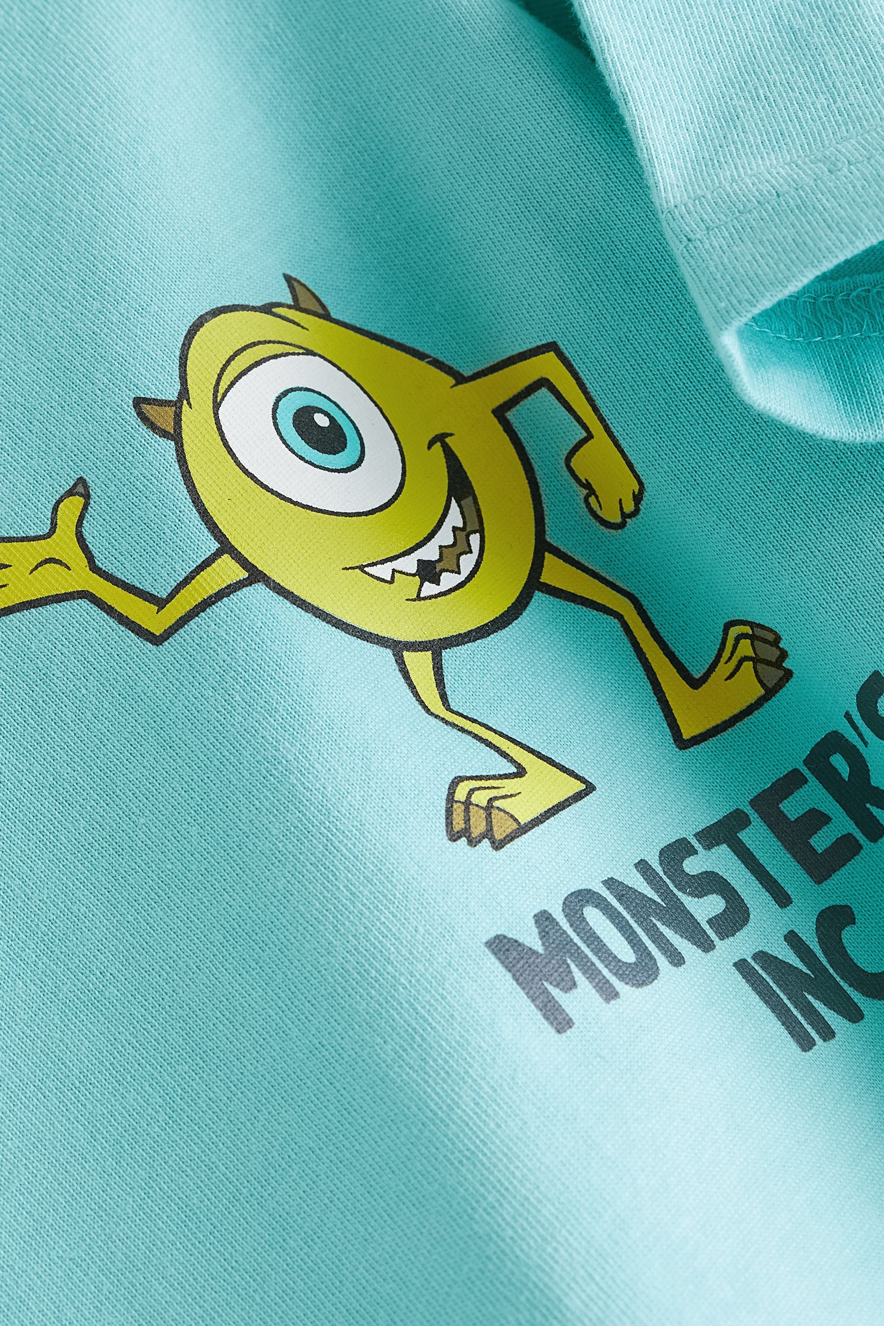 Blue Disney Pixar Monsters Inc Short Sleeve T-Shirt (3mths-8yrs)