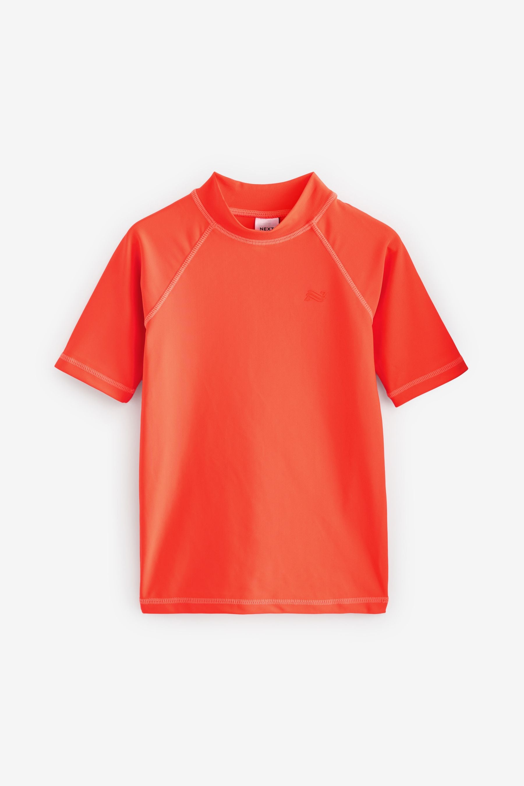 Orange Short Sleeve Sunsafe Rash Vest (1.5-16yrs)