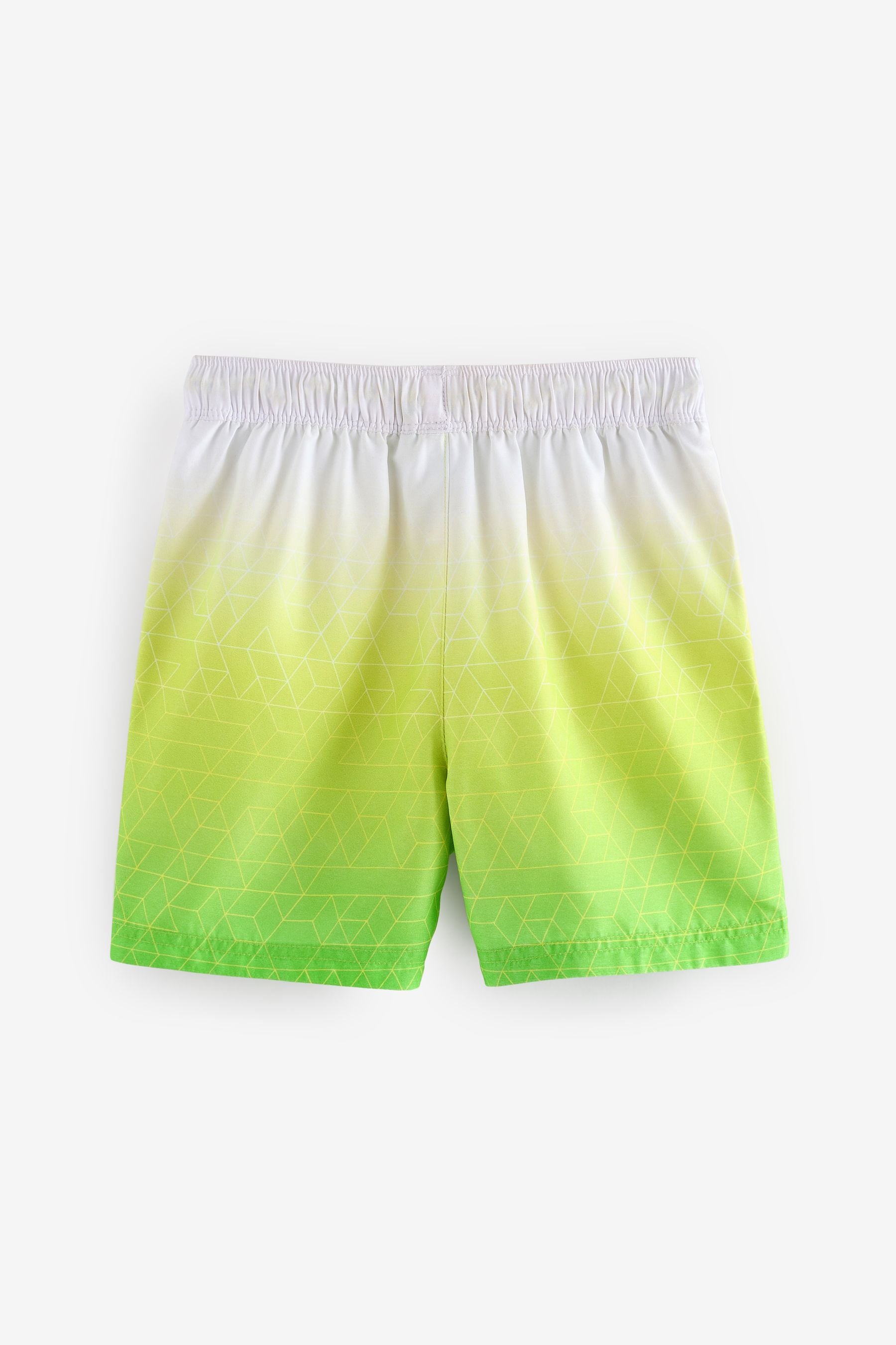 Green Dip Dye Swim Shorts (3-16yrs)