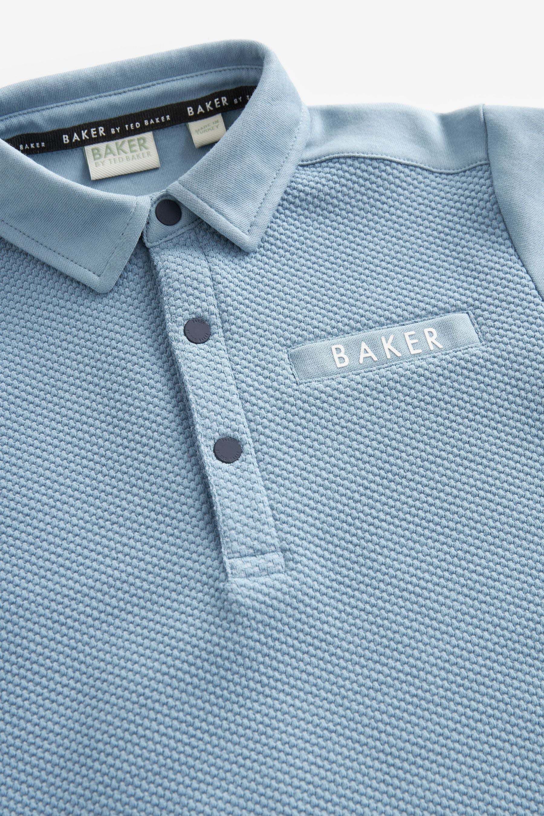 Baker by Ted Baker Textured Polo Shirt and Trousers Set