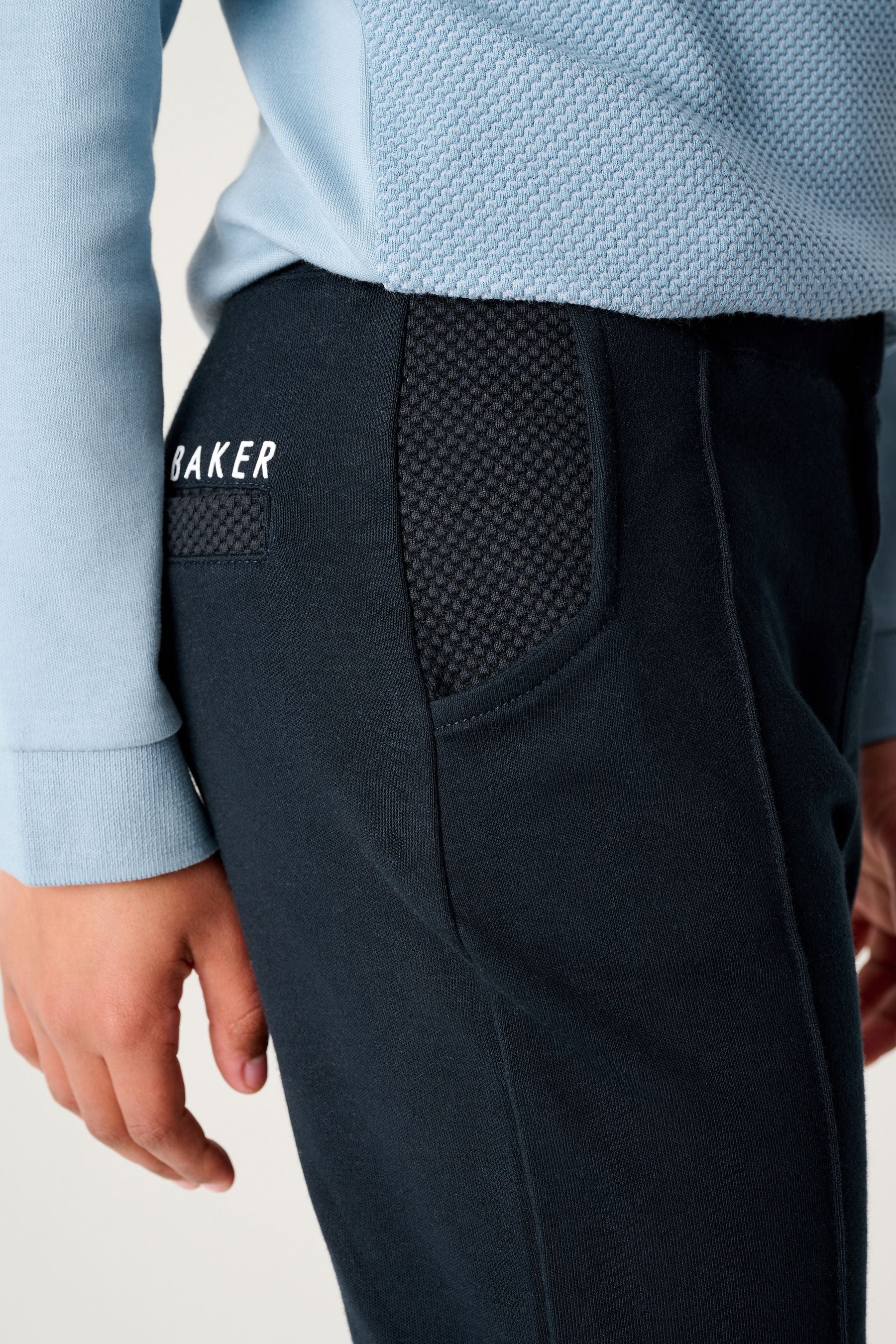 Baker by Ted Baker Textured Polo Shirt and Trousers Set