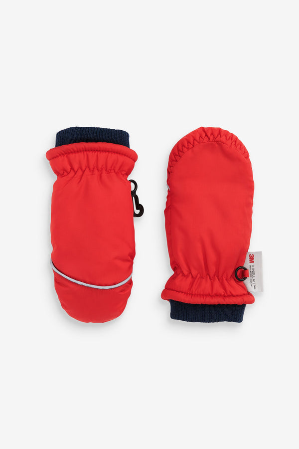 Red Ski Mittens (3mths-6yrs)