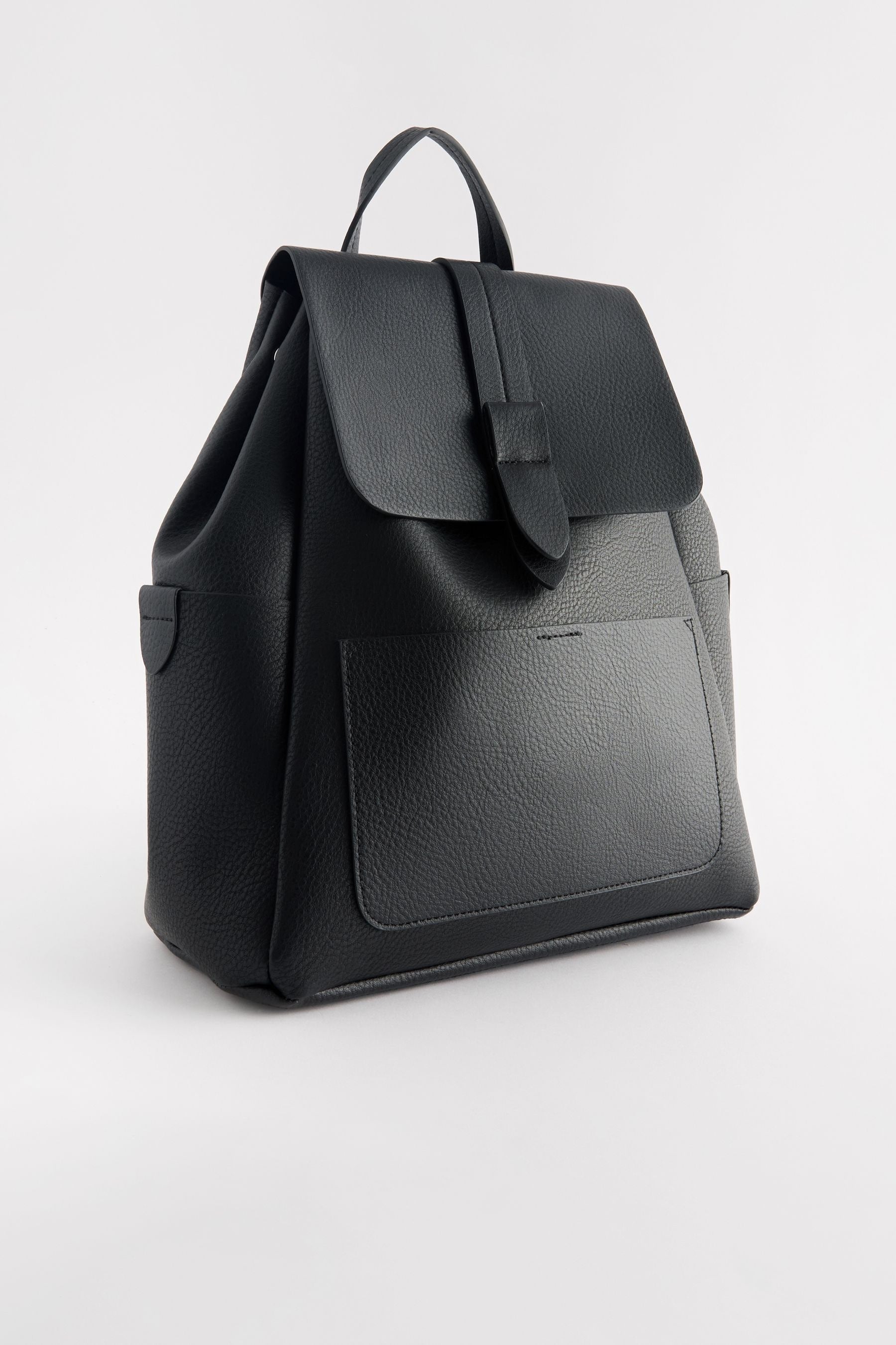 Black Minimalist Backpack