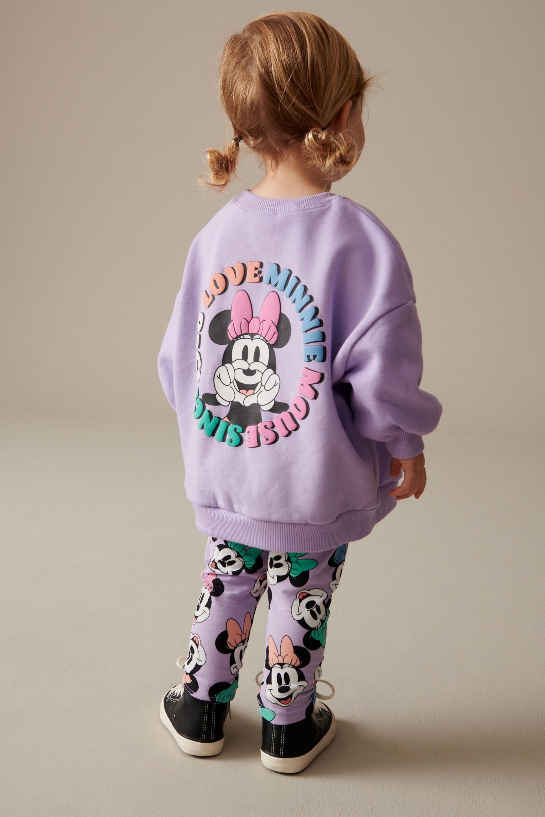 Purple Disney Jumper and Leggings Set (3mths-7yrs)