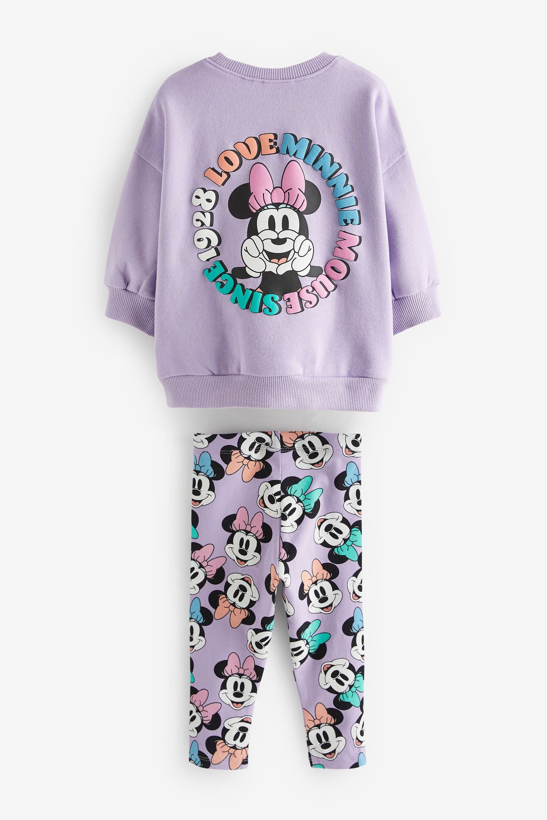 Purple Disney Jumper and Leggings Set (3mths-7yrs)