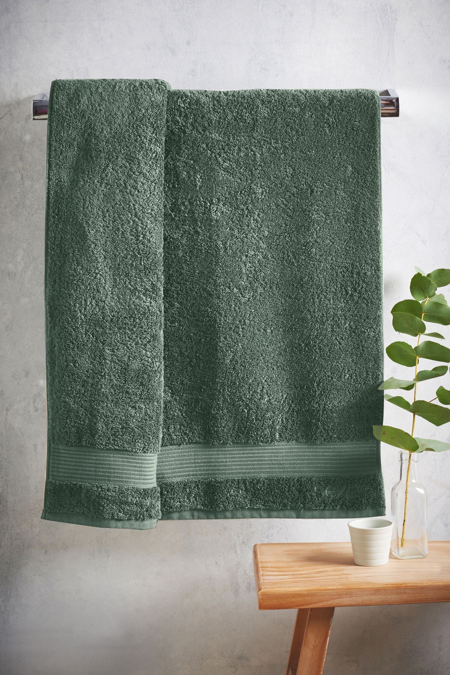 Green Forest Egyptian 100% Cotton Towels