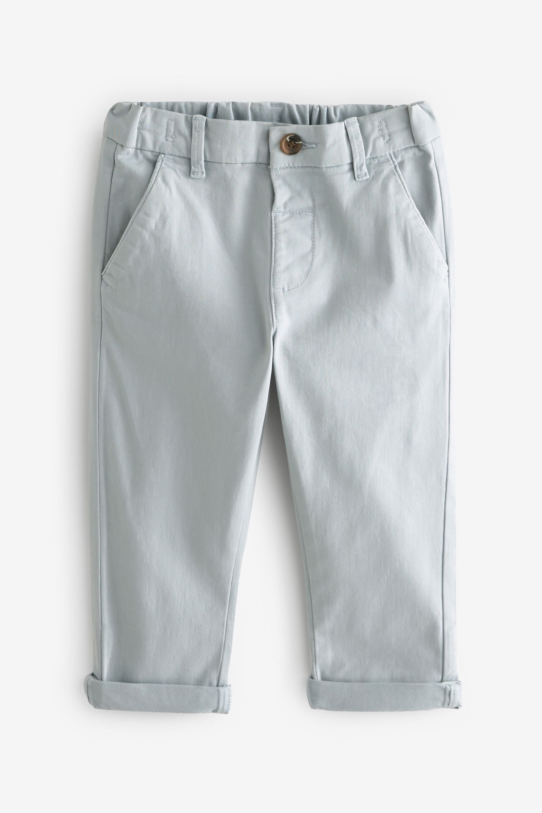 Light Blue Stretch Chinos Trousers (3mths-7yrs)