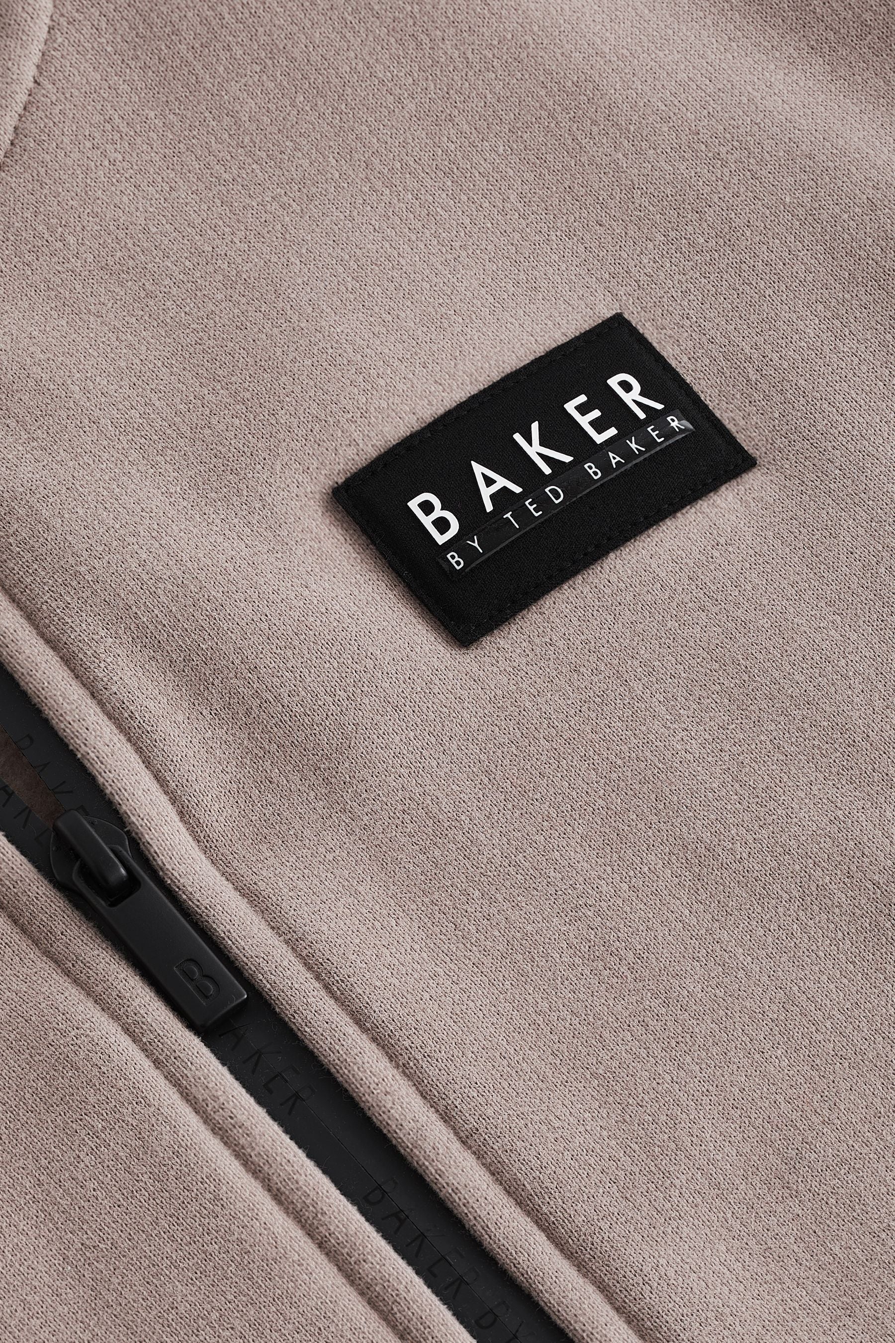 Baker by Ted Baker Stone Zip Through Hoodie