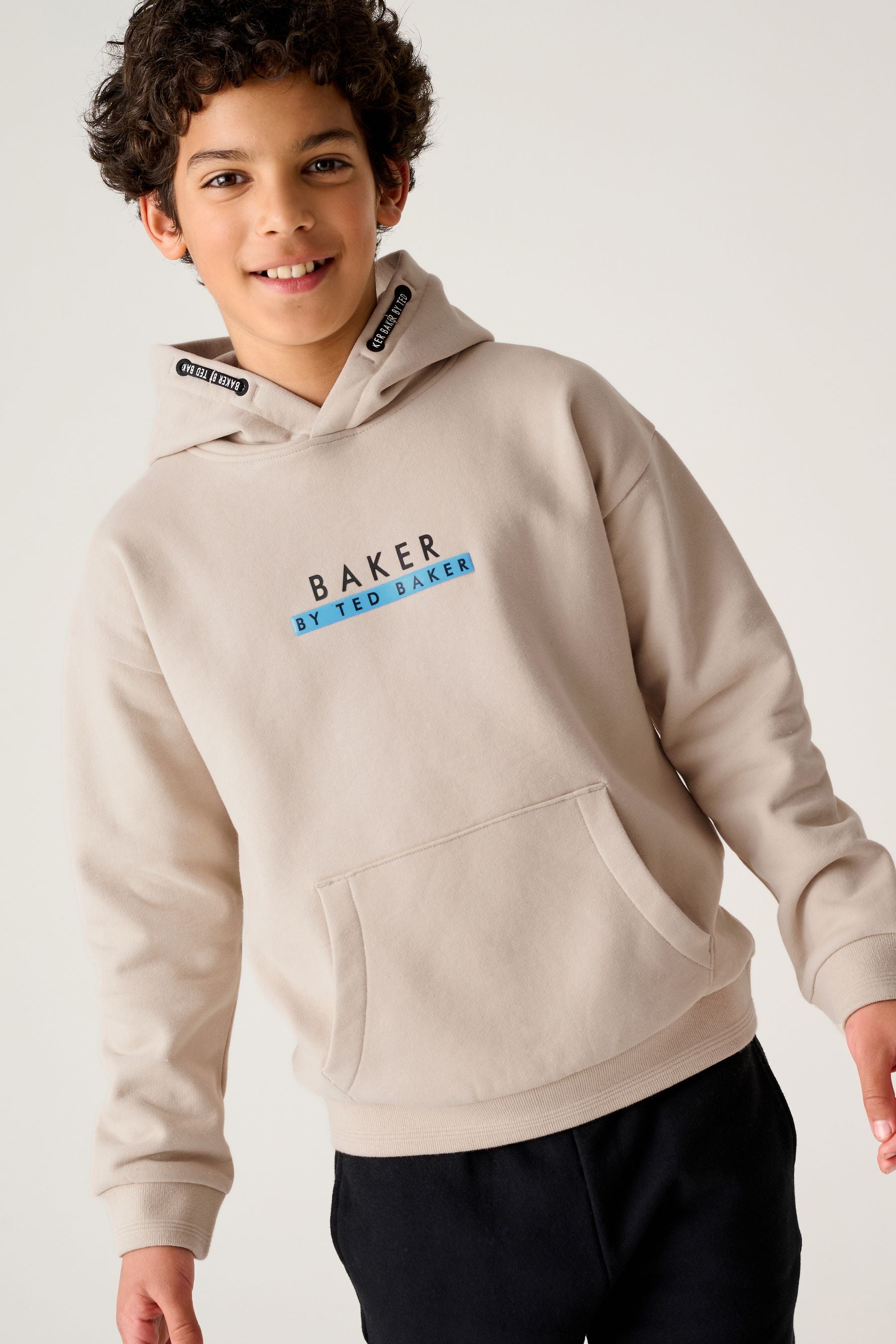 Neutral Baker by Ted Baker Overhead Hoodie