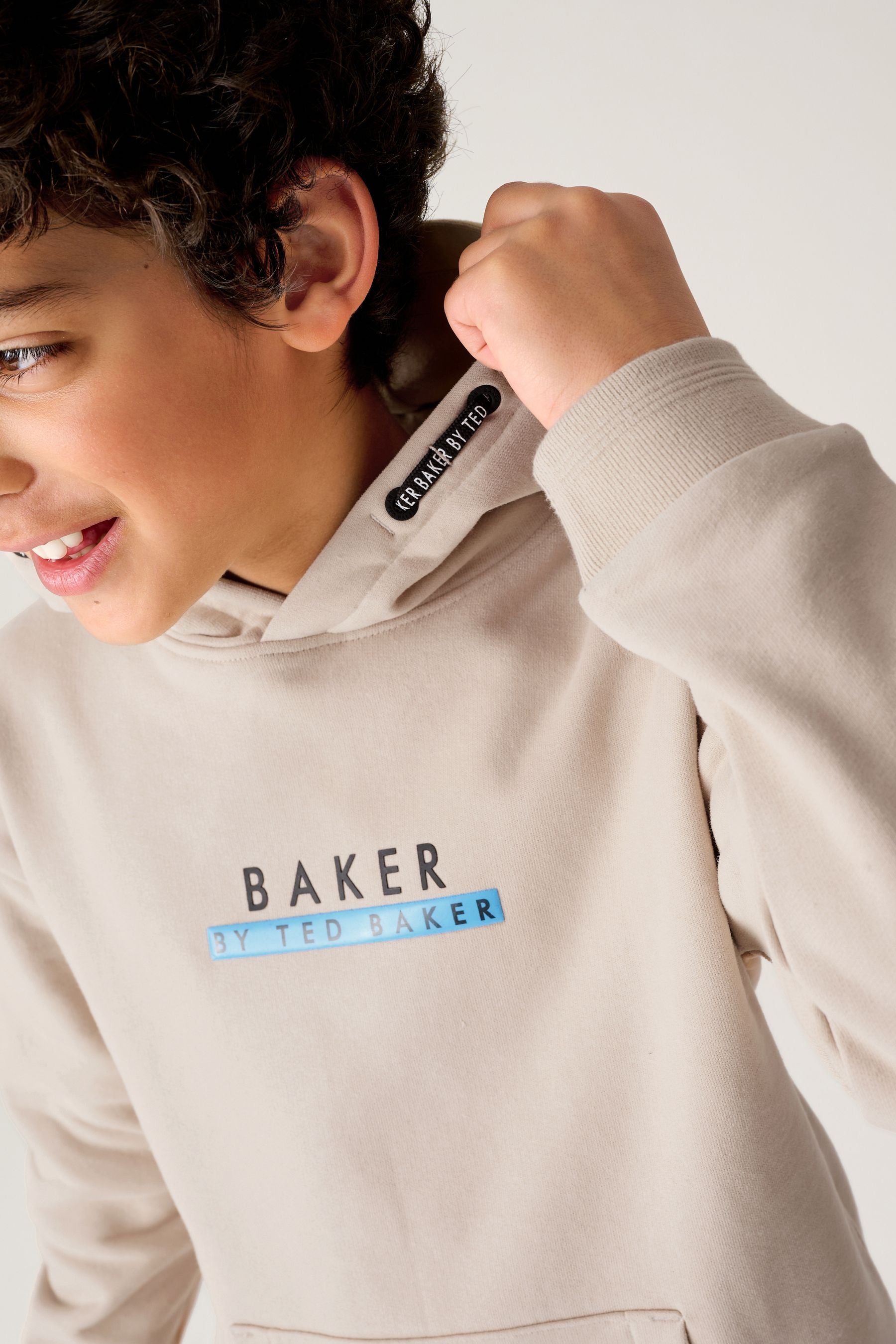 Neutral Baker by Ted Baker Overhead Hoodie