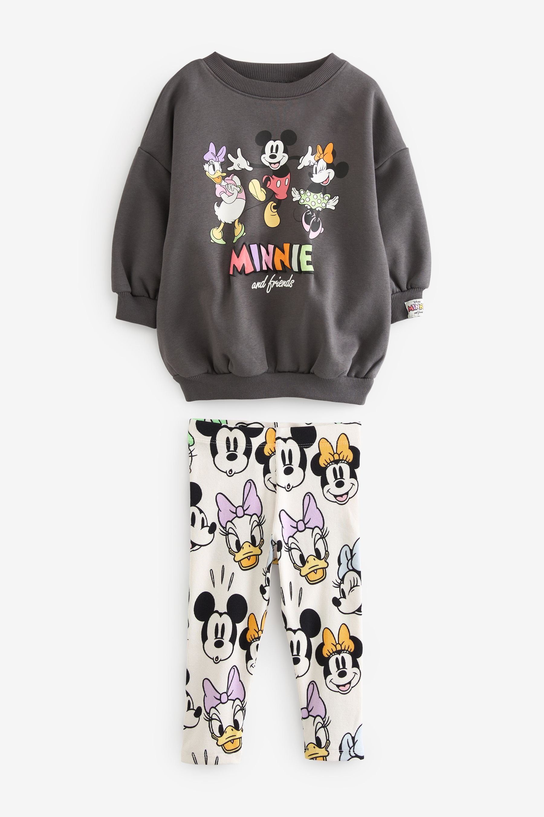 Charcoal Grey Disney Jumper and Leggings Set (3mths-7yrs)