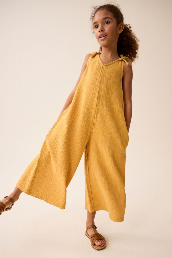 Yellow Slouchy Playsuit (3-16yrs)