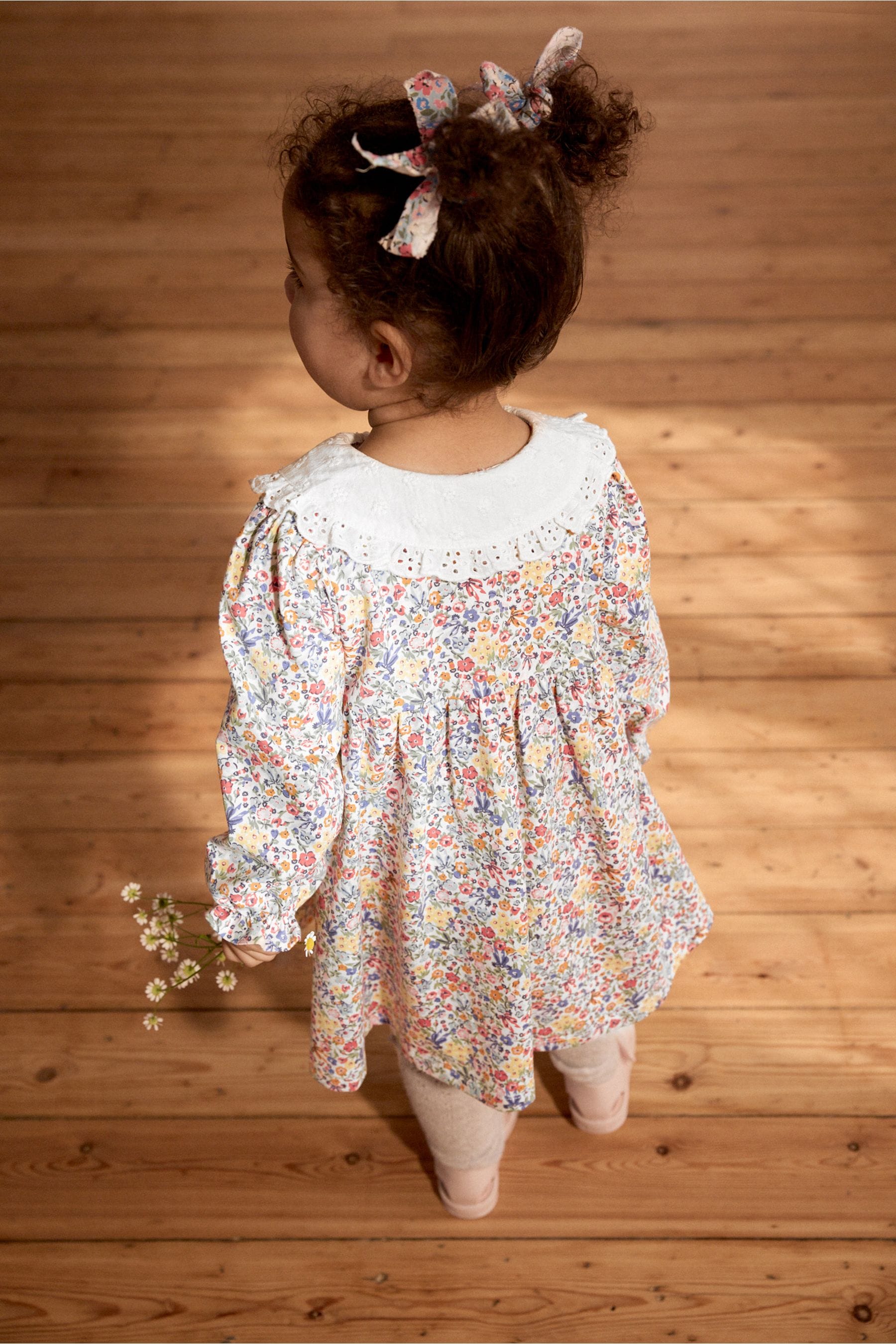 Floral Cath Kidston Collared 100% Cotton Dress (3mths-7yrs)