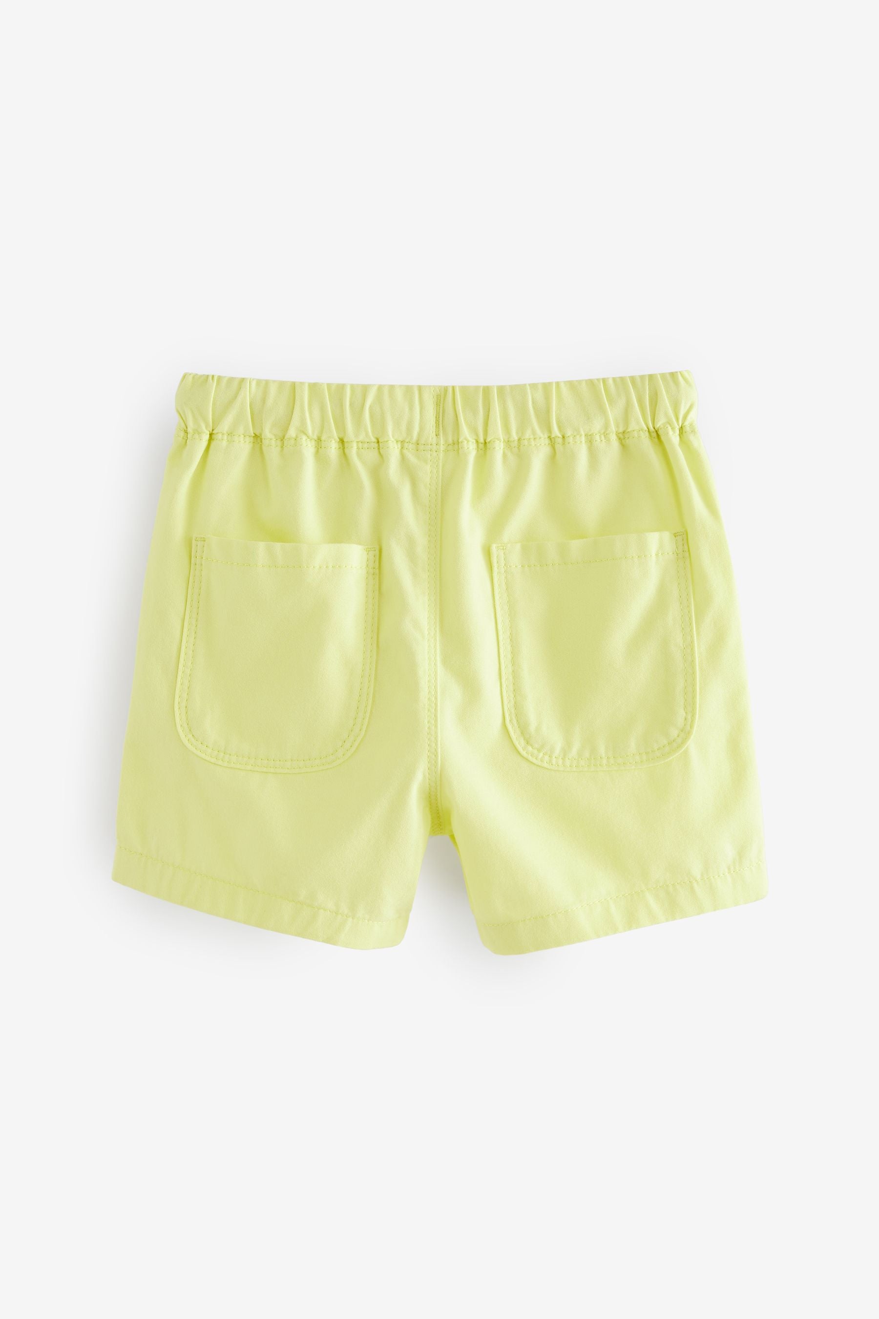 Bright Yellow Pull-On Shorts (3mths-7yrs)