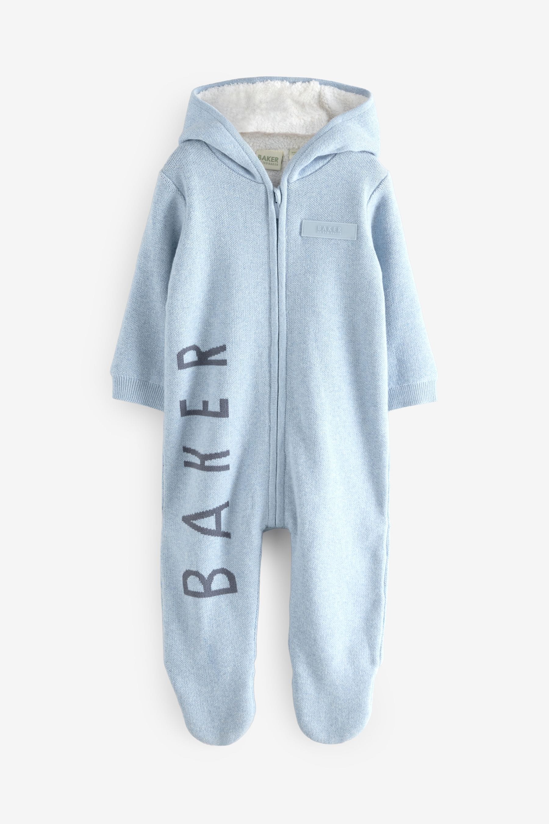 Baker by Ted Baker Blue Knitted Snugglesuit