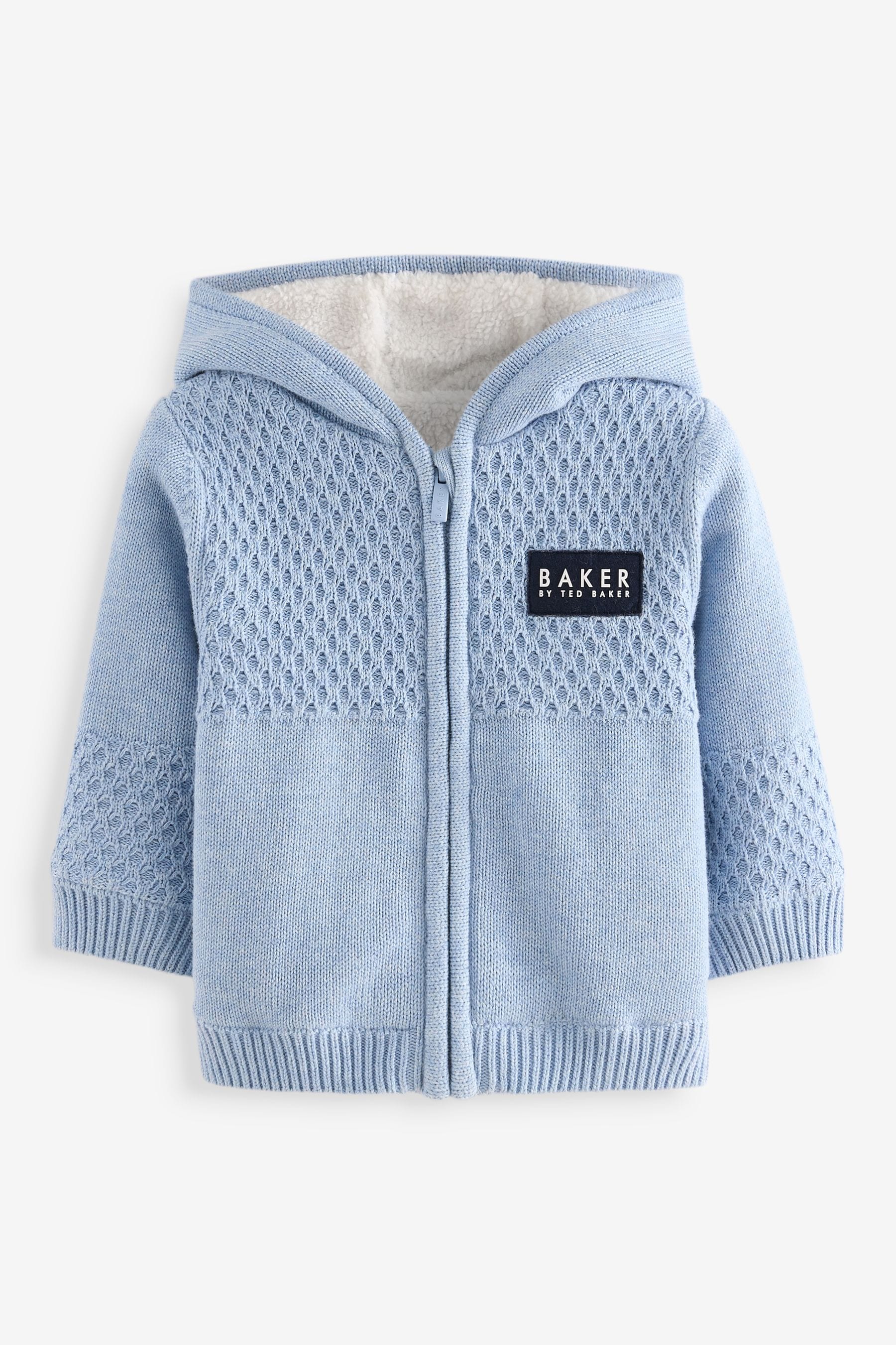 Baker by Ted Baker Blue Knitted Jacket