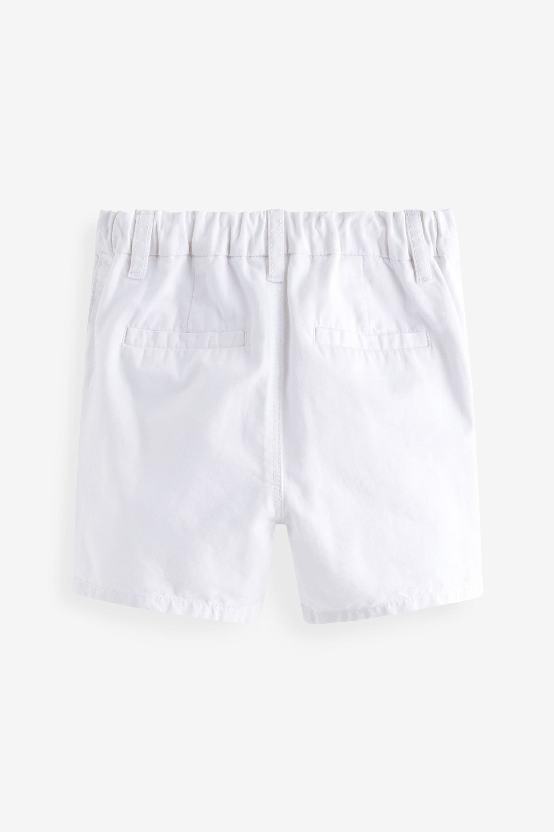 White Chinos Shorts (3mths-7yrs)