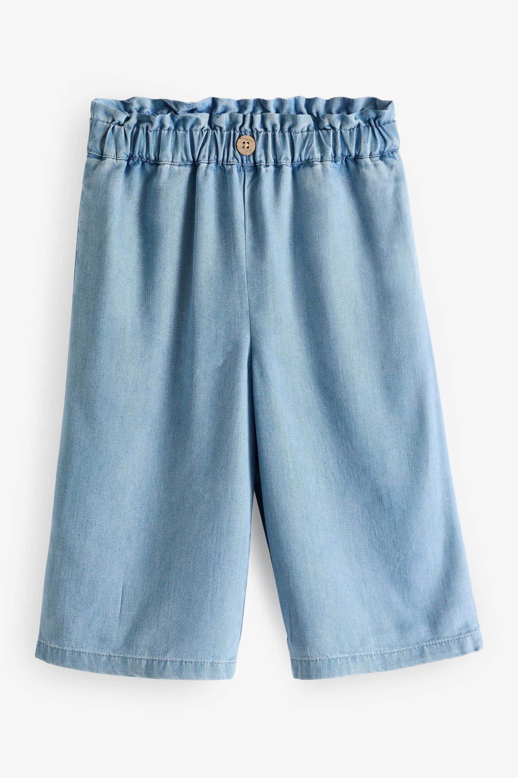 Denim Wide Leg Trousers (3mths-7yrs)