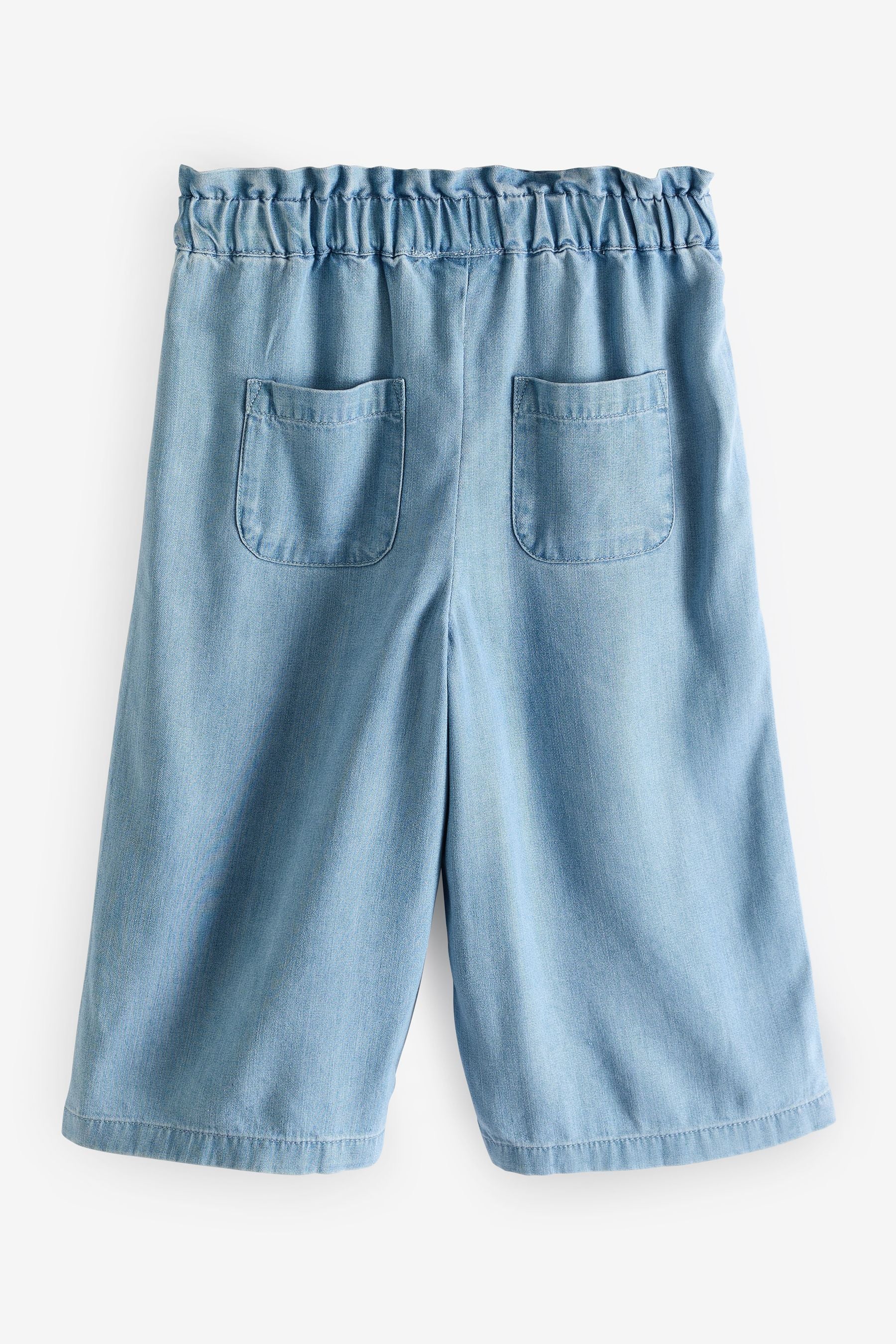 Denim Wide Leg Trousers (3mths-7yrs)