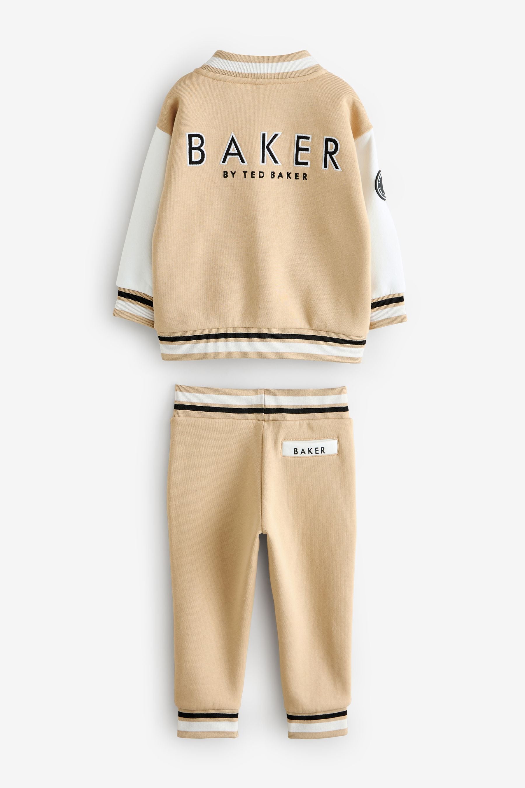 Baker by Ted Baker Neutral Varsity 3 Piece Set